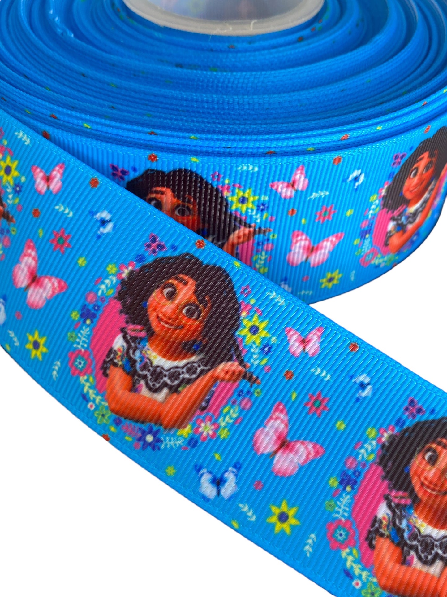 #C108 (Encanto Ribbon (38mm /1.5 inches) 1 yard 🟢