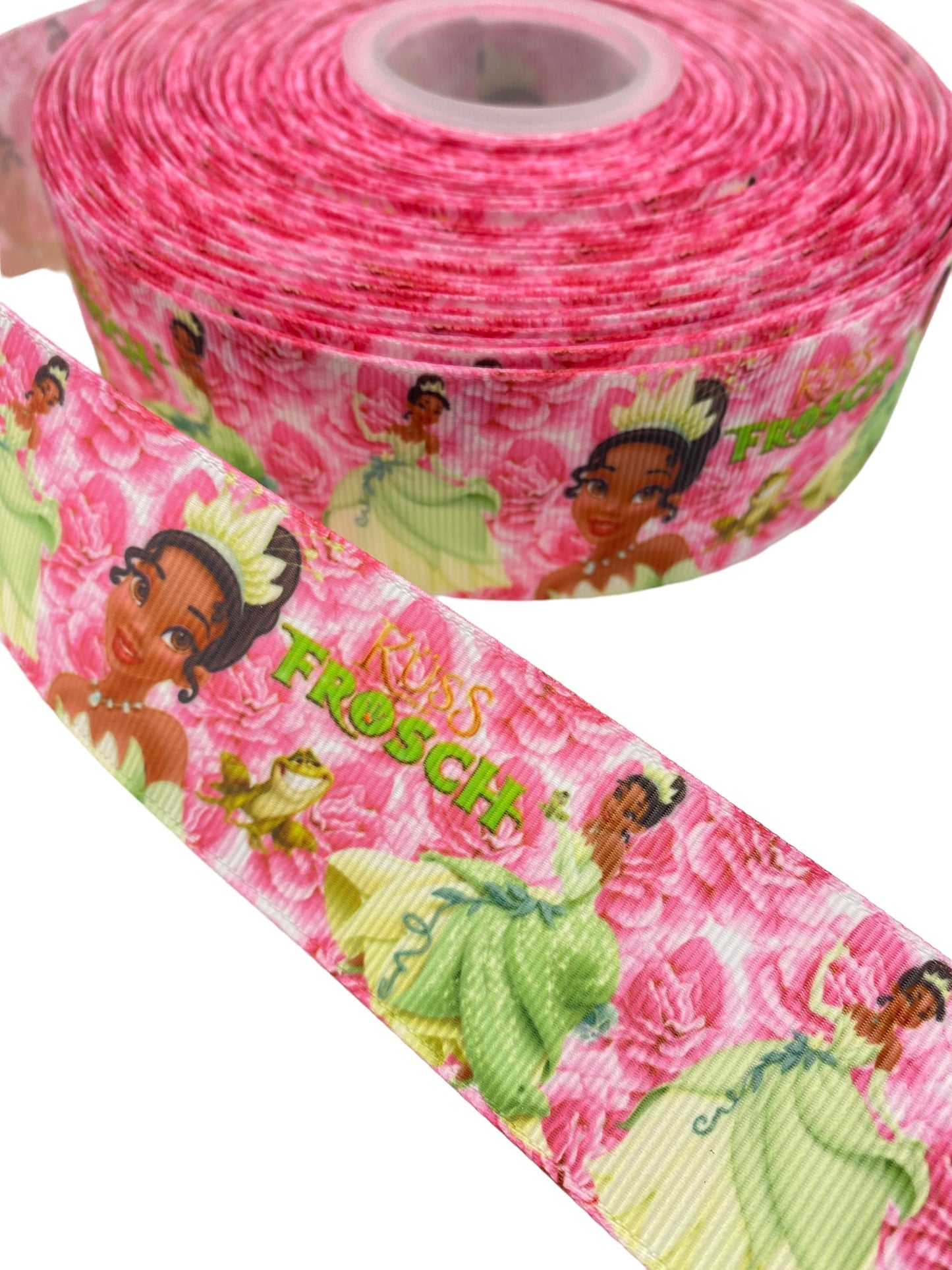 #C13 (38mm / 1.5 inch Ribbon, Princess Tiana Ribbon🟢