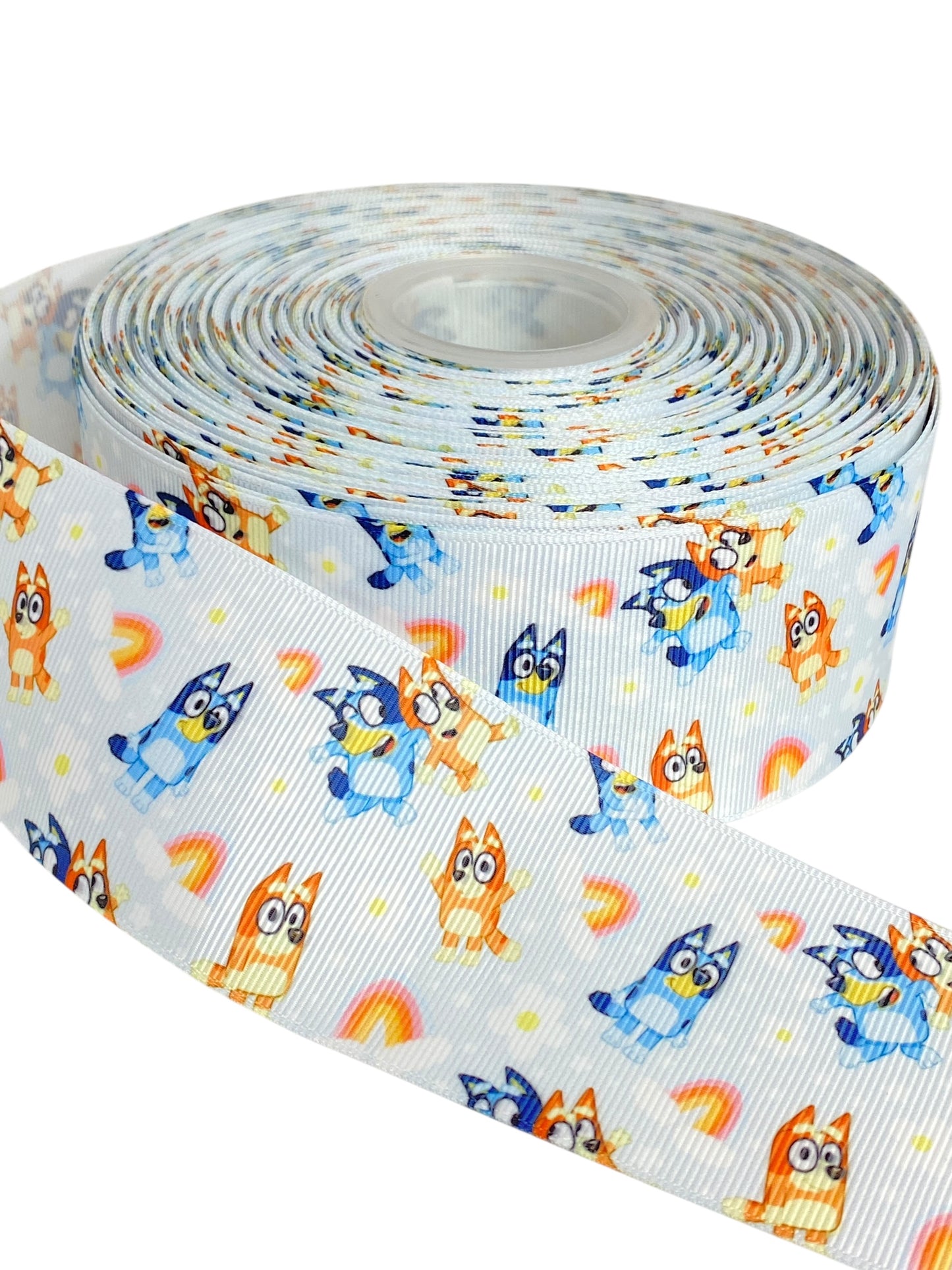#257 (2 Inch / 50mm Ribbon, Bluey Ribbon 🟣 (1 Yard)
