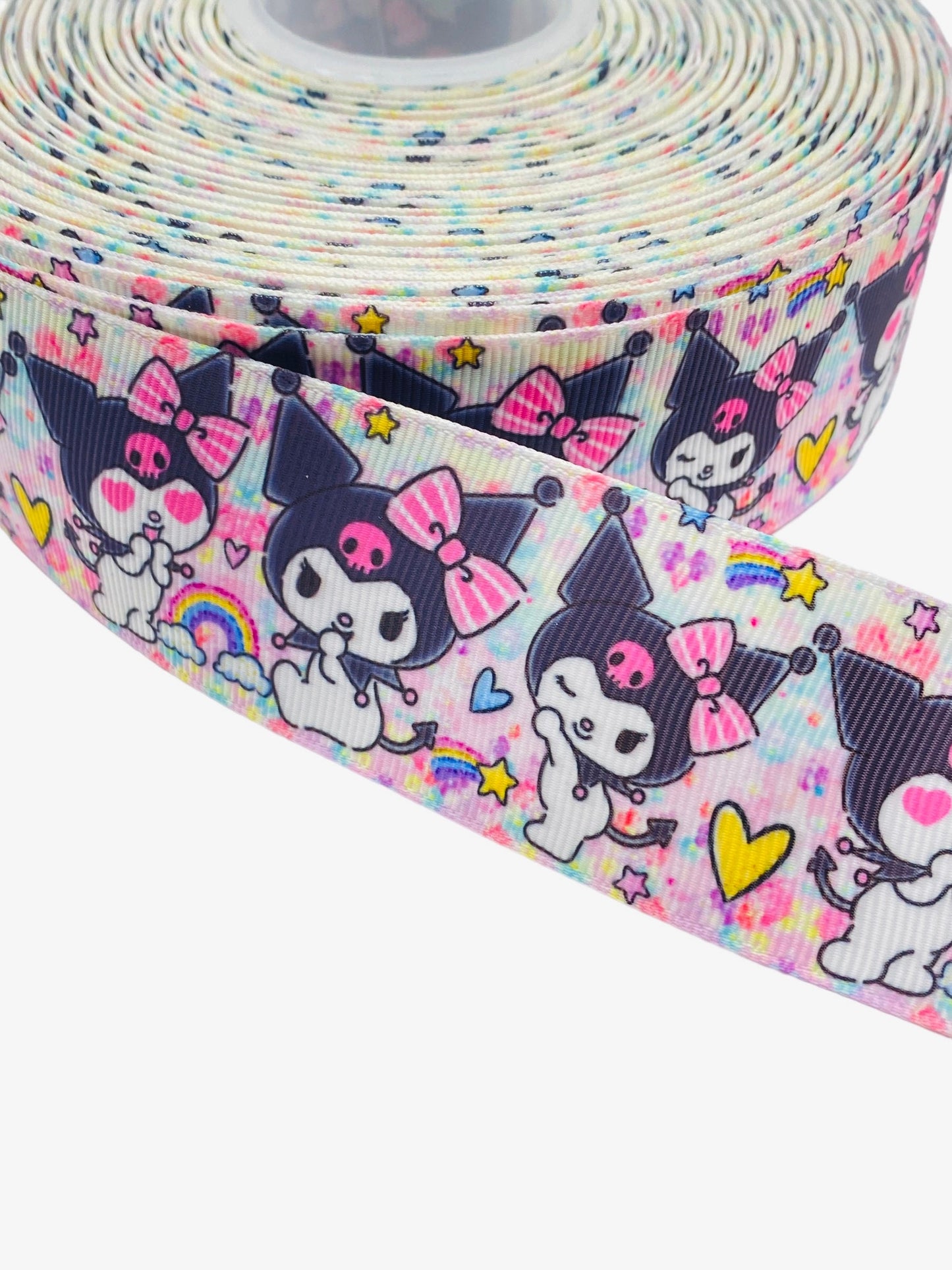 #C76 (38mm / 1.5 inch Ribbon, kuromi Ribbon) 1 Yard 🟢
