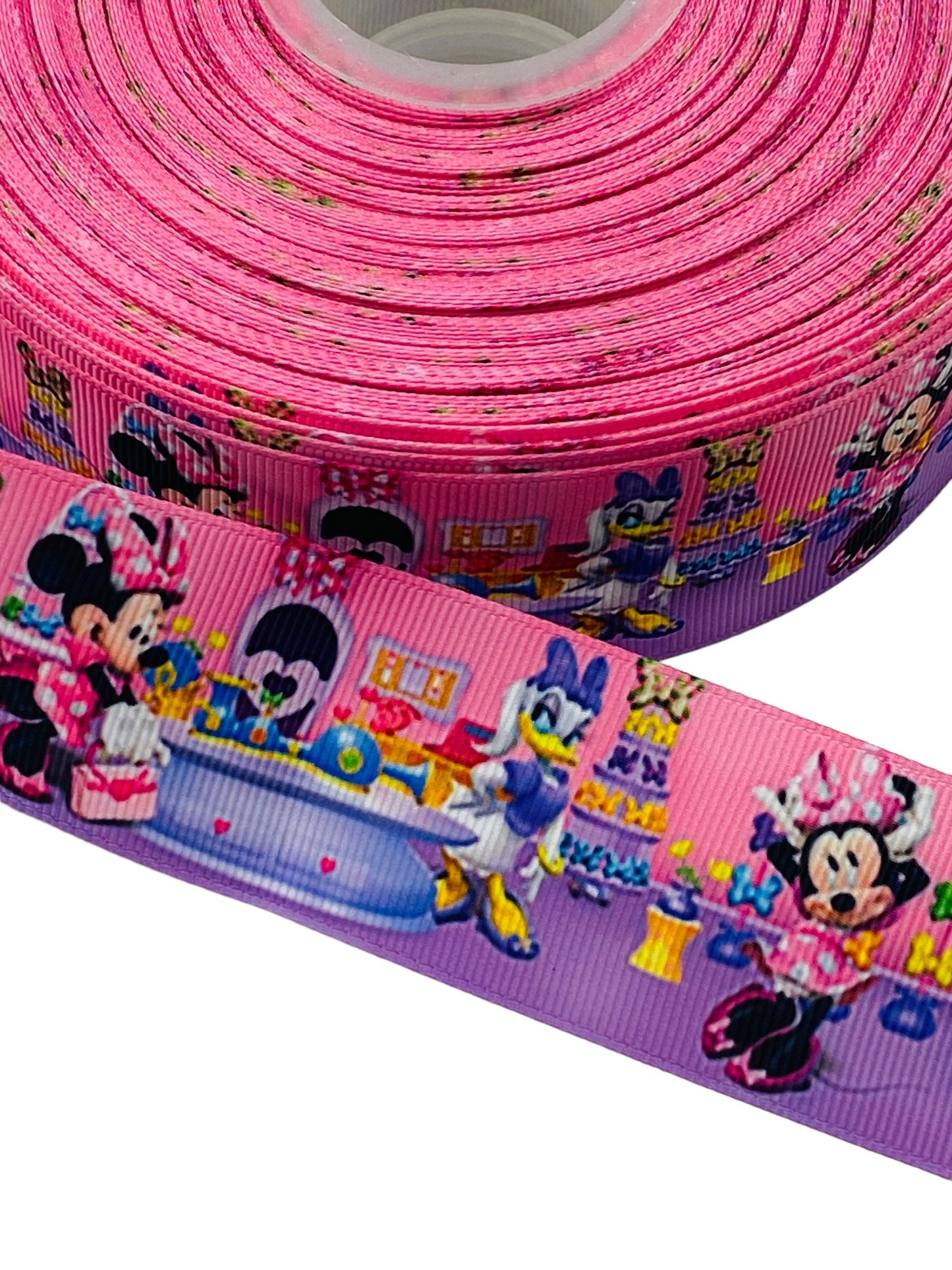 Minnie Mouse and Daisy Ribbon 38mm/ 1.5 Inch Ribbon (1 Yard) ๐ May New Arrival ๐