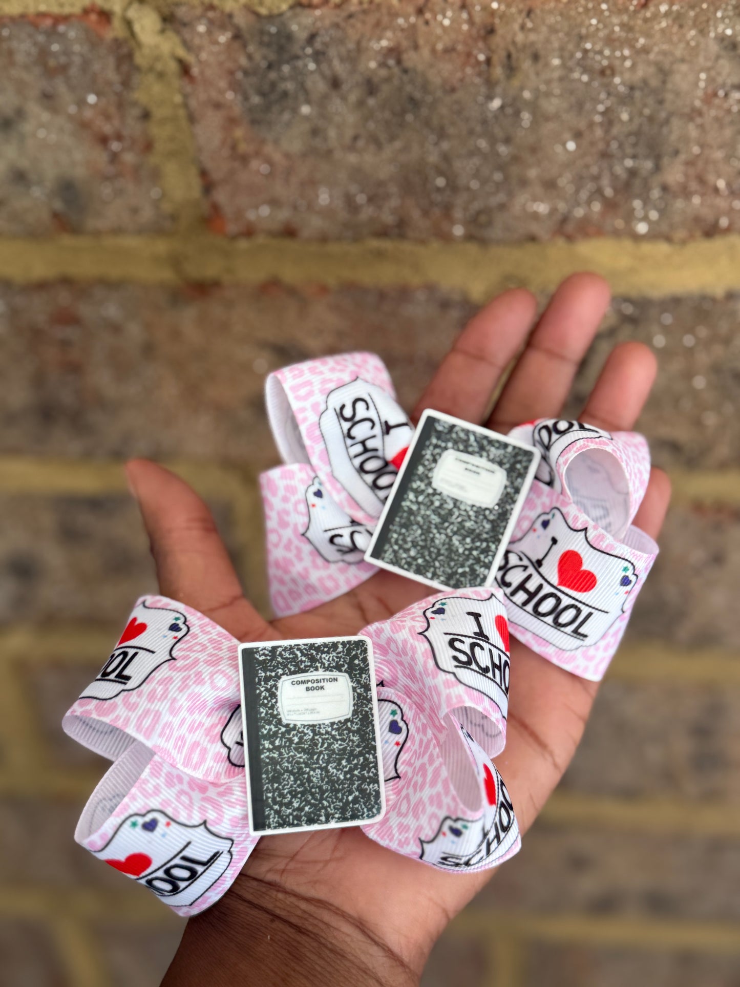 School Hair Clips-Hair clips-Back To School Hair Clips