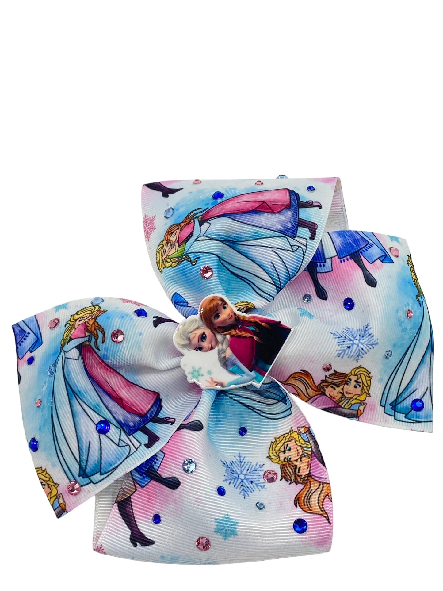 Anna and Elsa Hair clip, Princess Hair clip