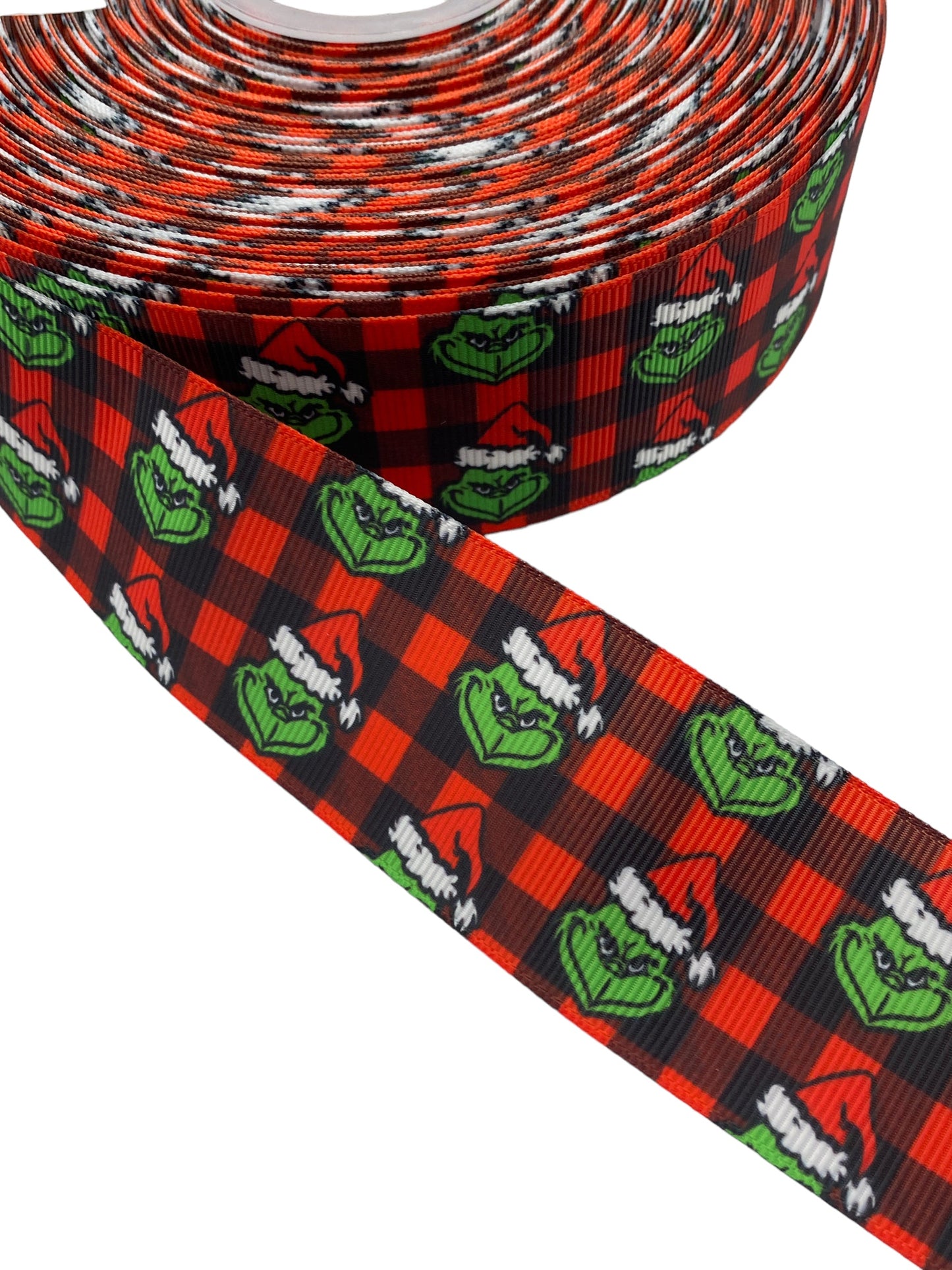 Christmas ribbon, Grinch Ribbon, 38mm/1.5 inches