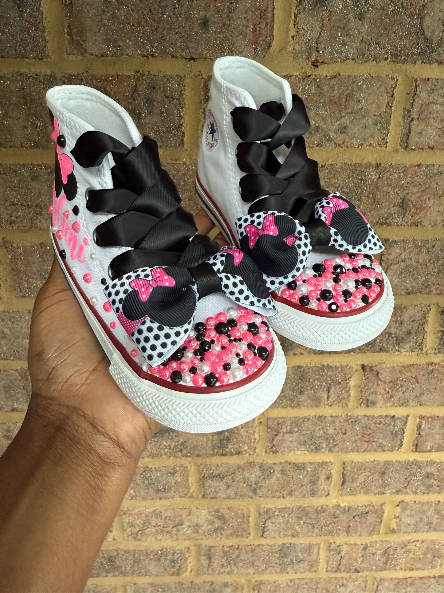 (Copy) (Copy) Bling Converse Sneakers