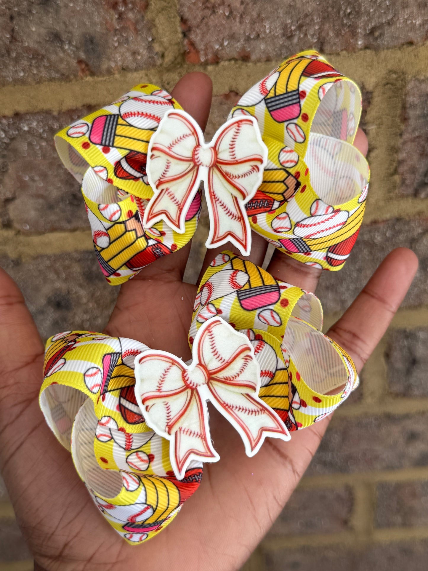 School Hair Clips-Hair clips-Back To School Hair Clips