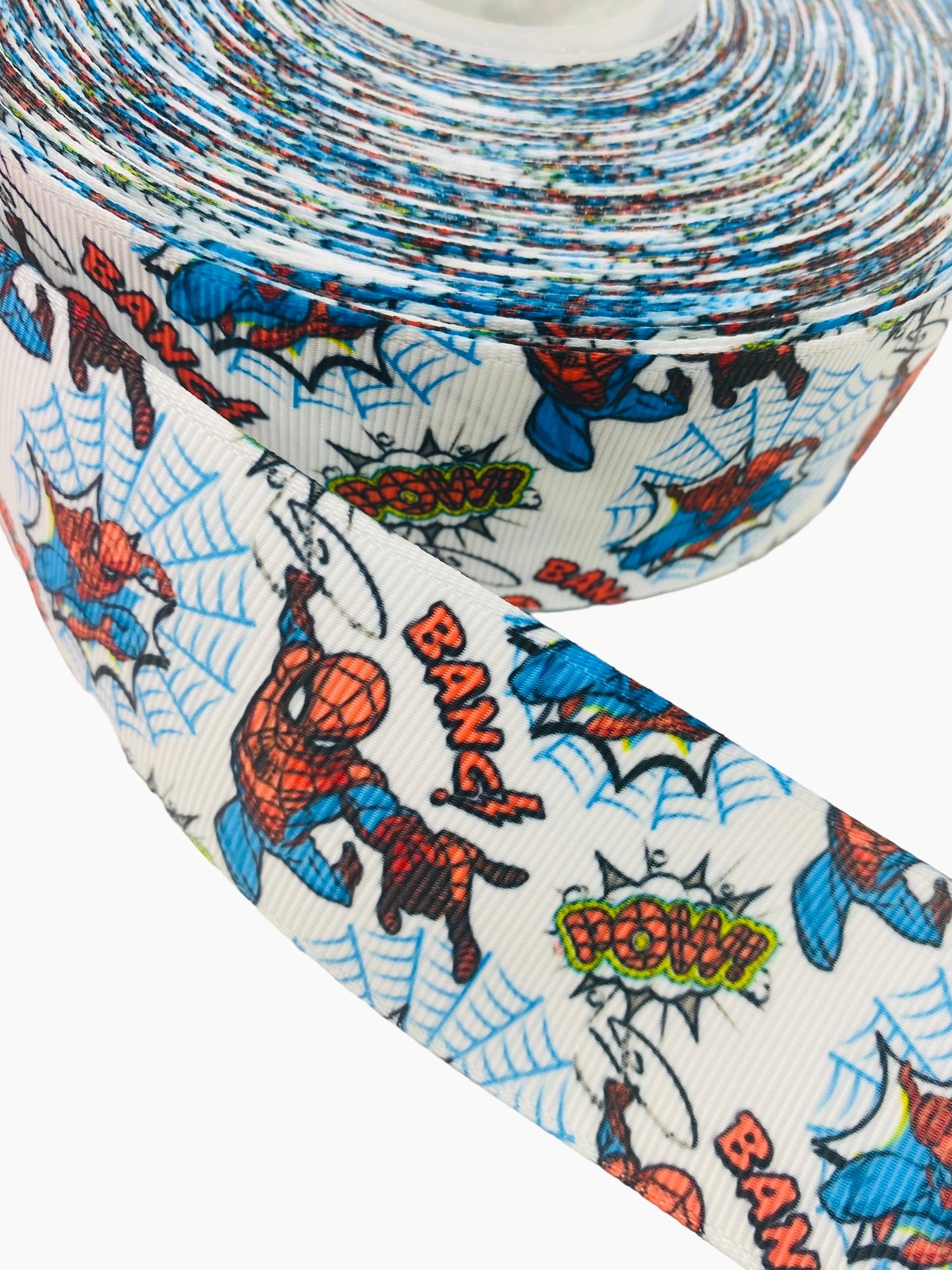 #C22 (Spider Man Ribbon 38mm/ 1.5 Inch Ribbon) 🟢