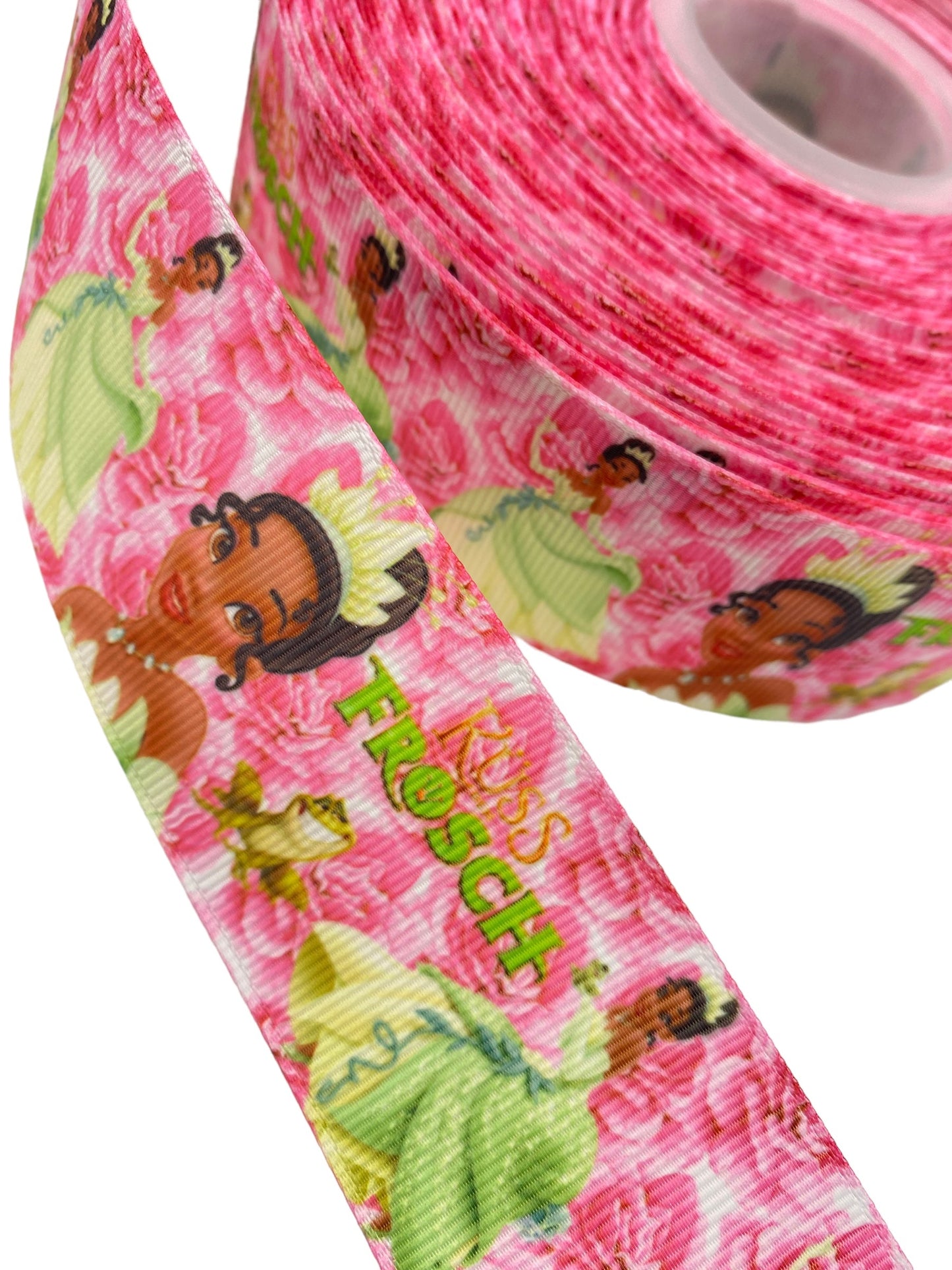 #C13 (38mm / 1.5 inch Ribbon, Princess Tiana Ribbon🟢