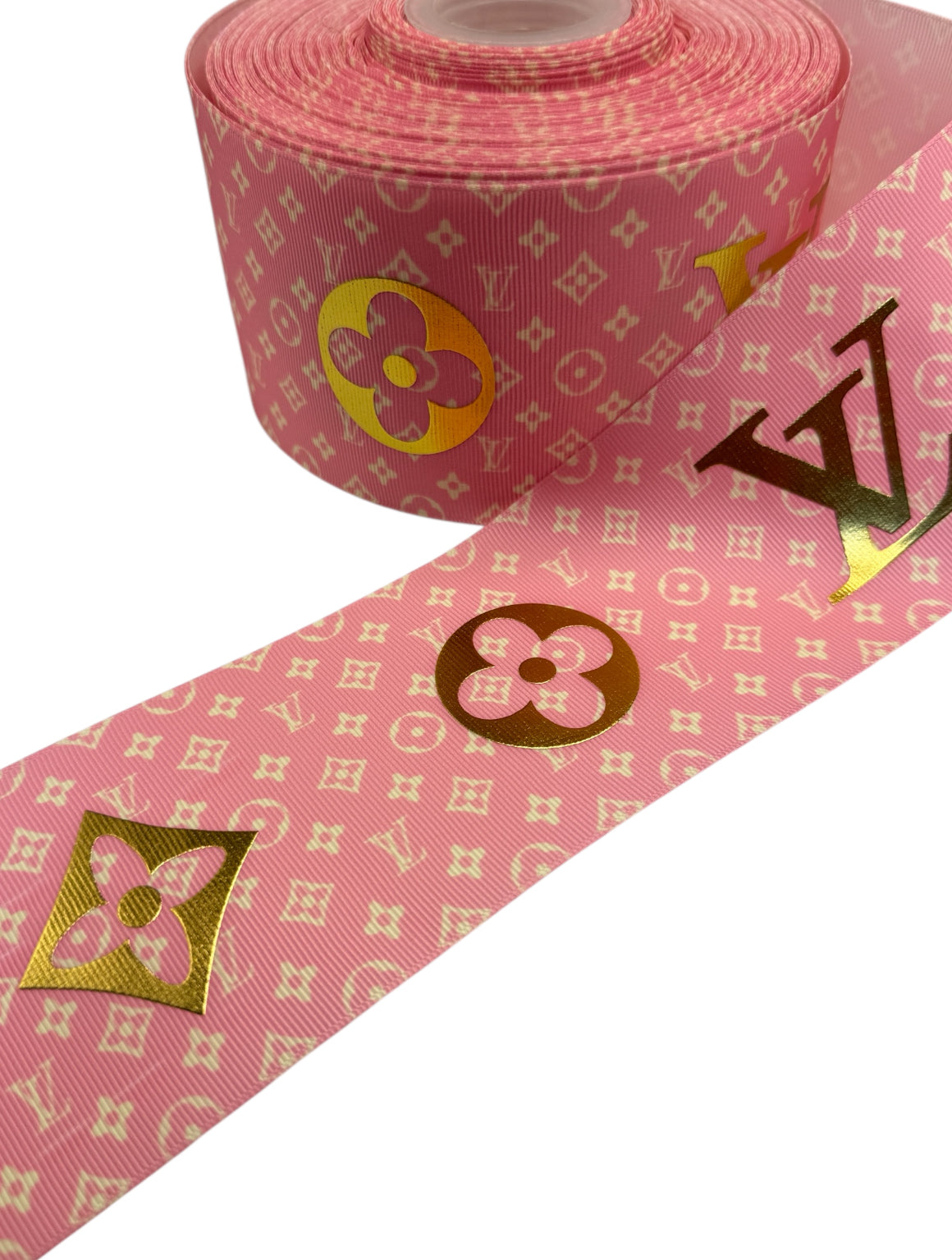 #321 (Foil Designer Ribbon) 1 yard, (75mm/3inch Ribbon)🔴