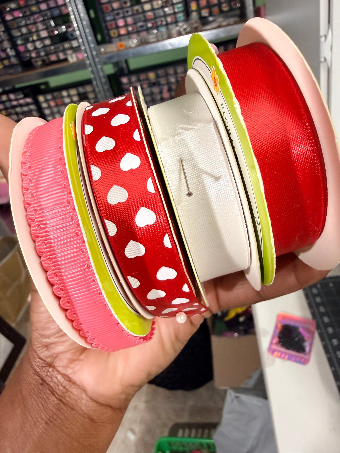 Assorted ribbon