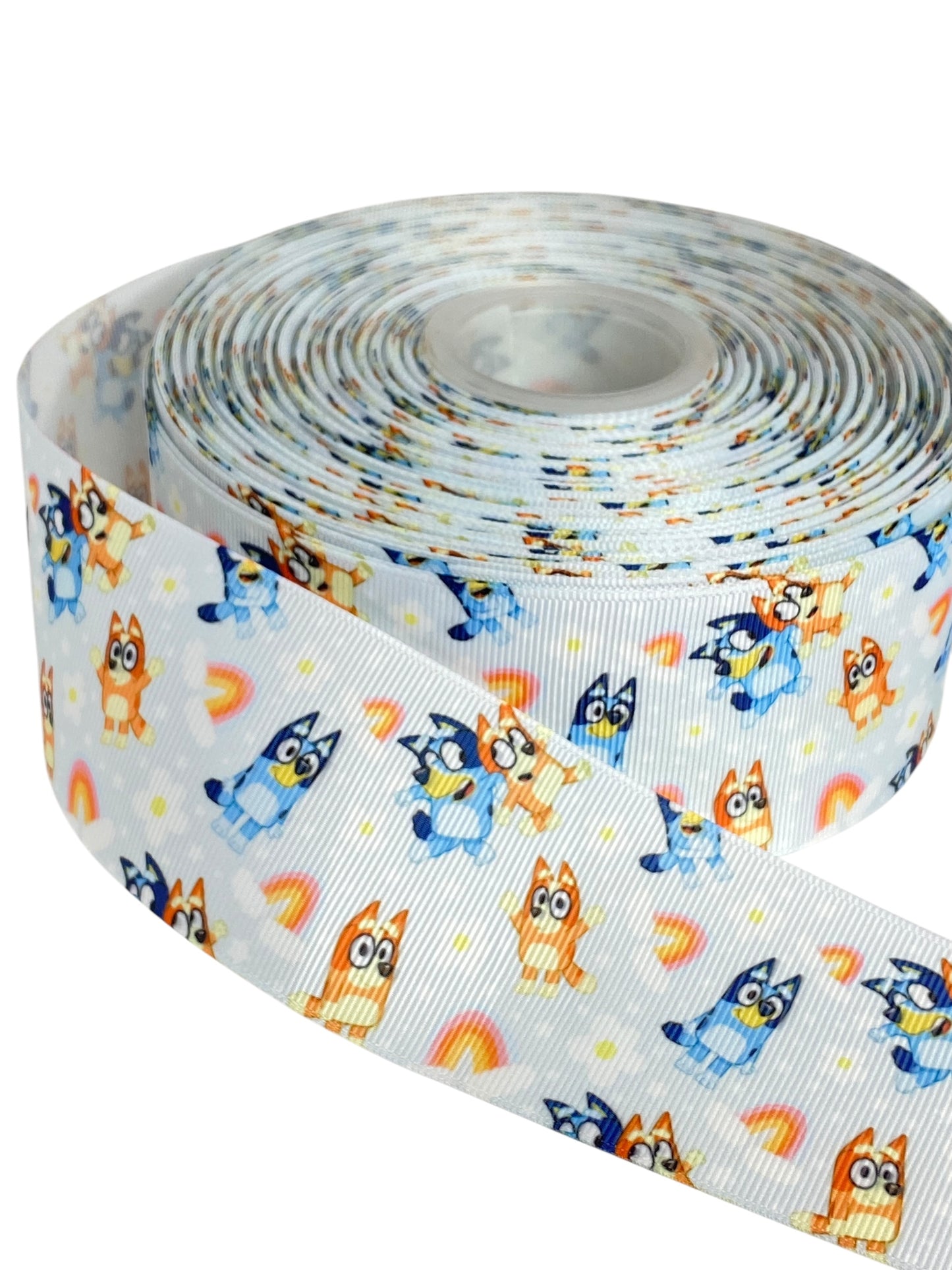#257 (2 Inch / 50mm Ribbon, Bluey Ribbon 🟣 (1 Yard)