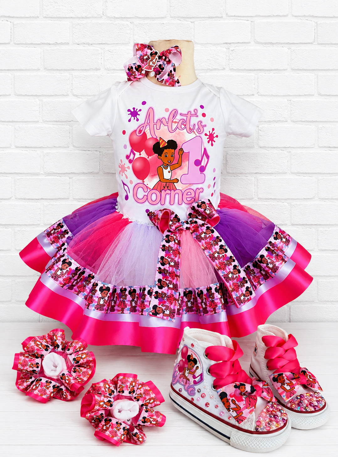 Gracie Corner Tutu Outfit | Gracie Corner Birthday tutu set