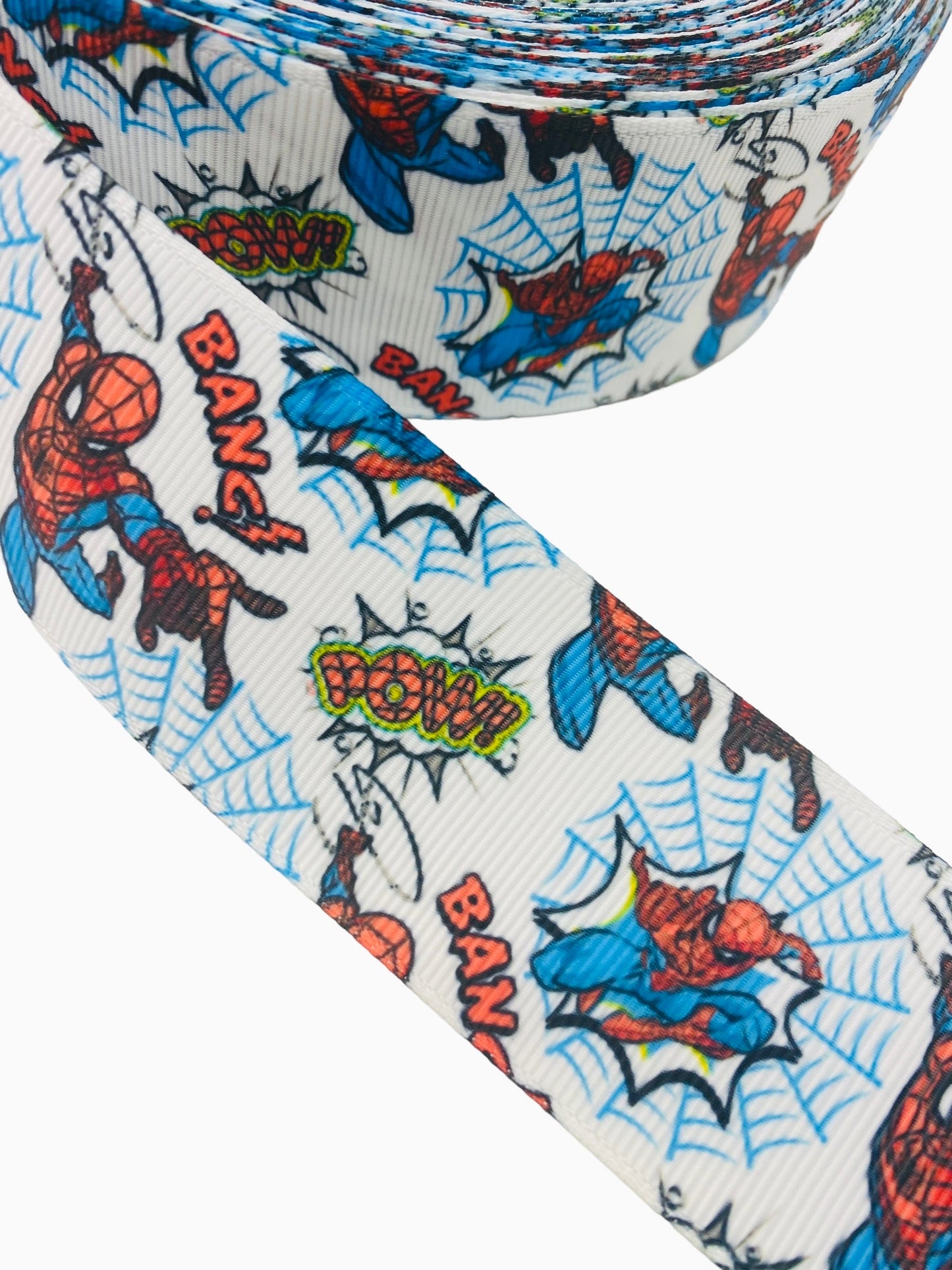 #C22 (Spider Man Ribbon 38mm/ 1.5 Inch Ribbon) 🟢