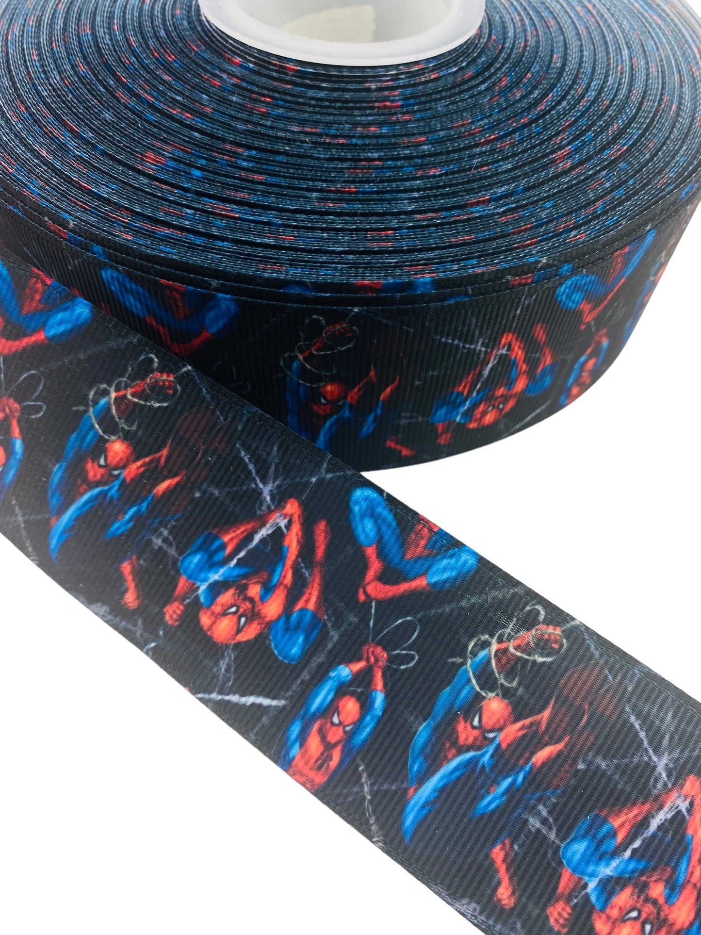 #C49 (Spider Man Ribbon 38mm/ 1.5 Inch Ribbon) 🟢