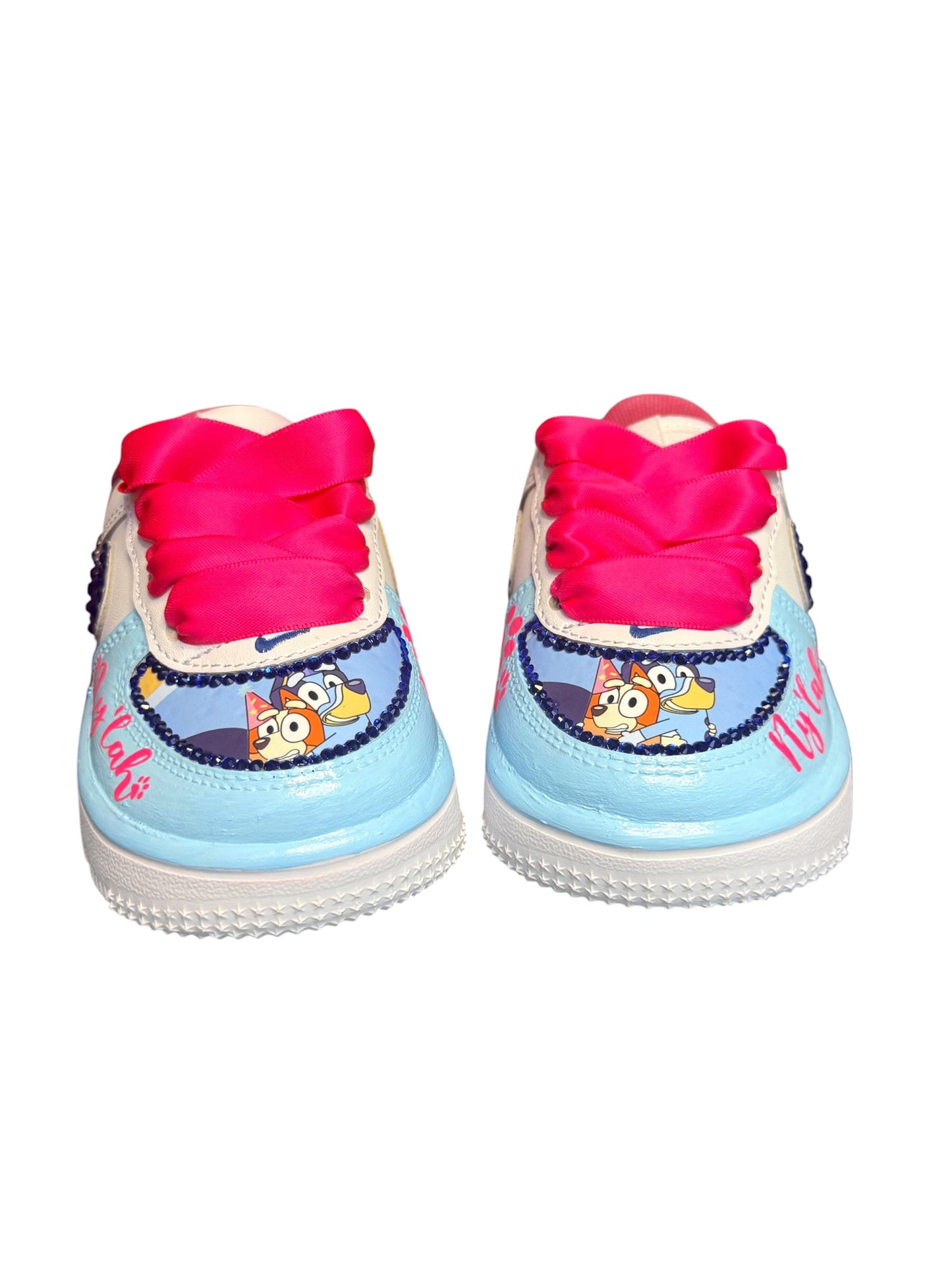 Bluey Customize Air Force 1s Sneakers