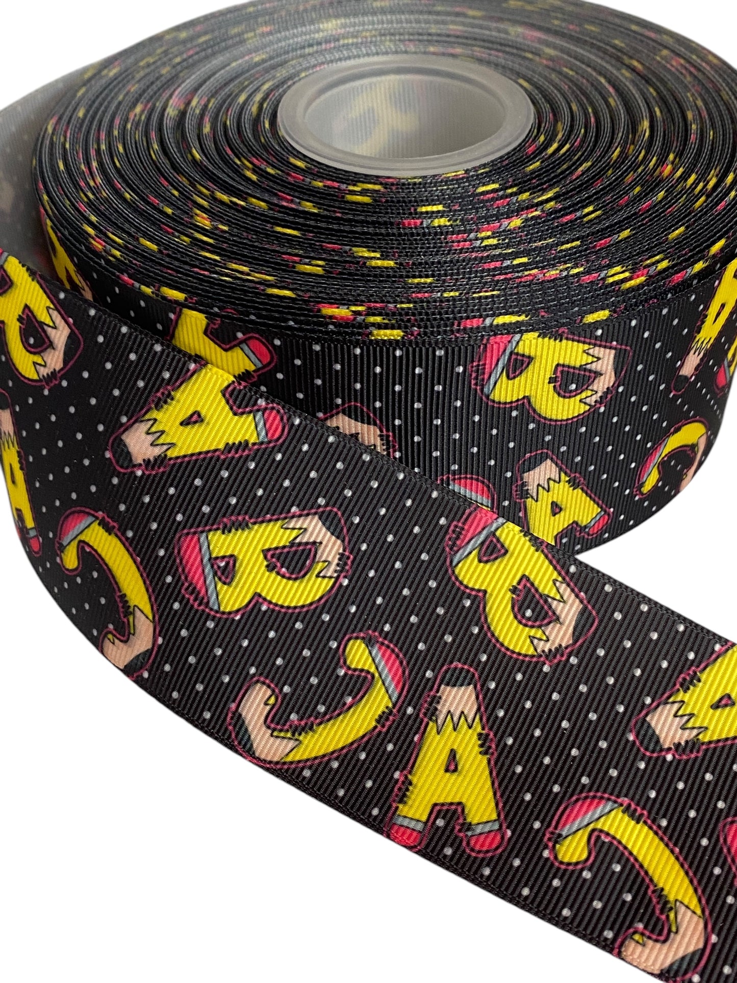 2 Inch Ribbon, School Ribbon 🟣 (1 Yard)