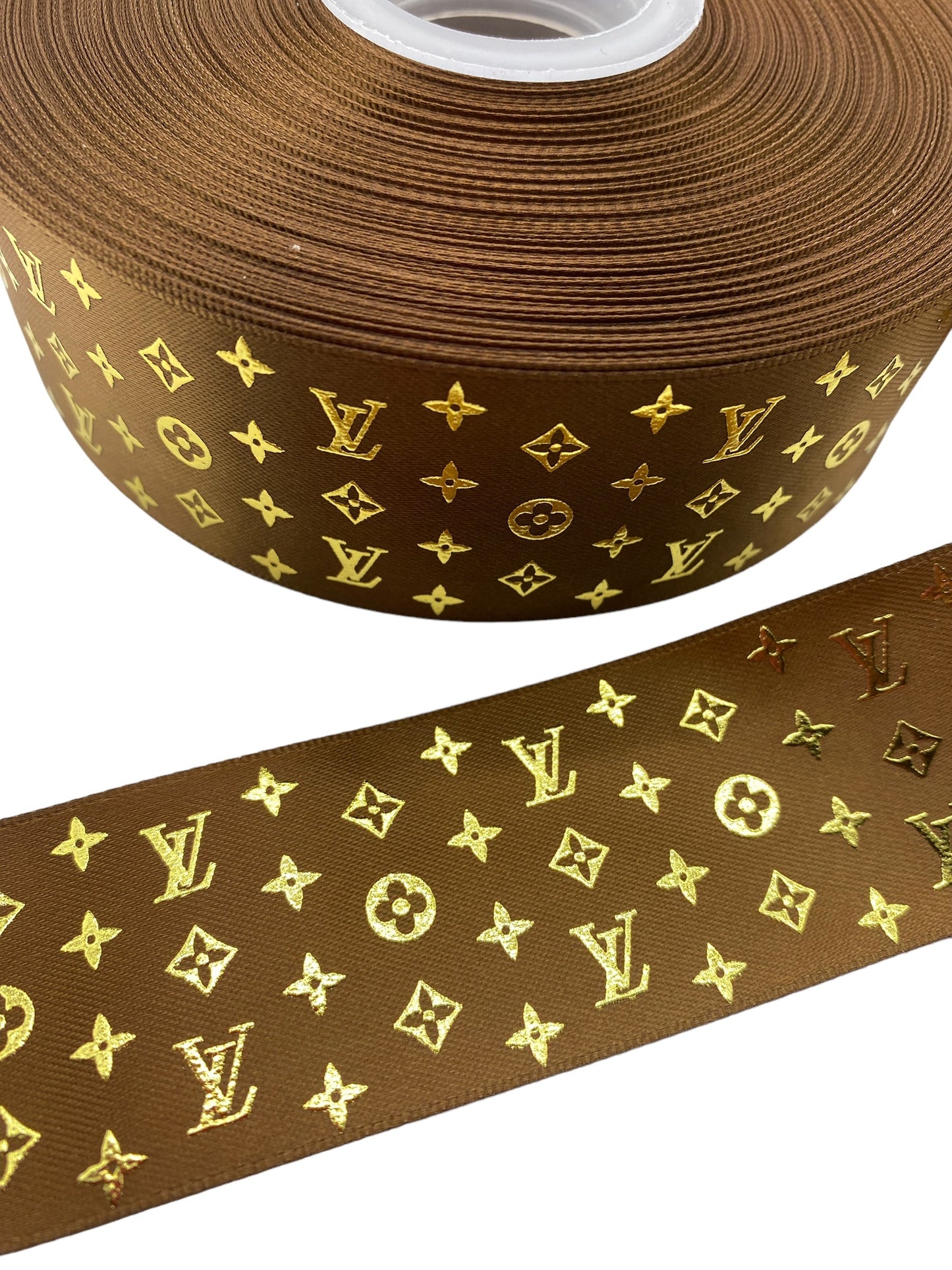 #140 (Designer Satin Ribbon, 38mm/1.5 inches) Foil ribbon