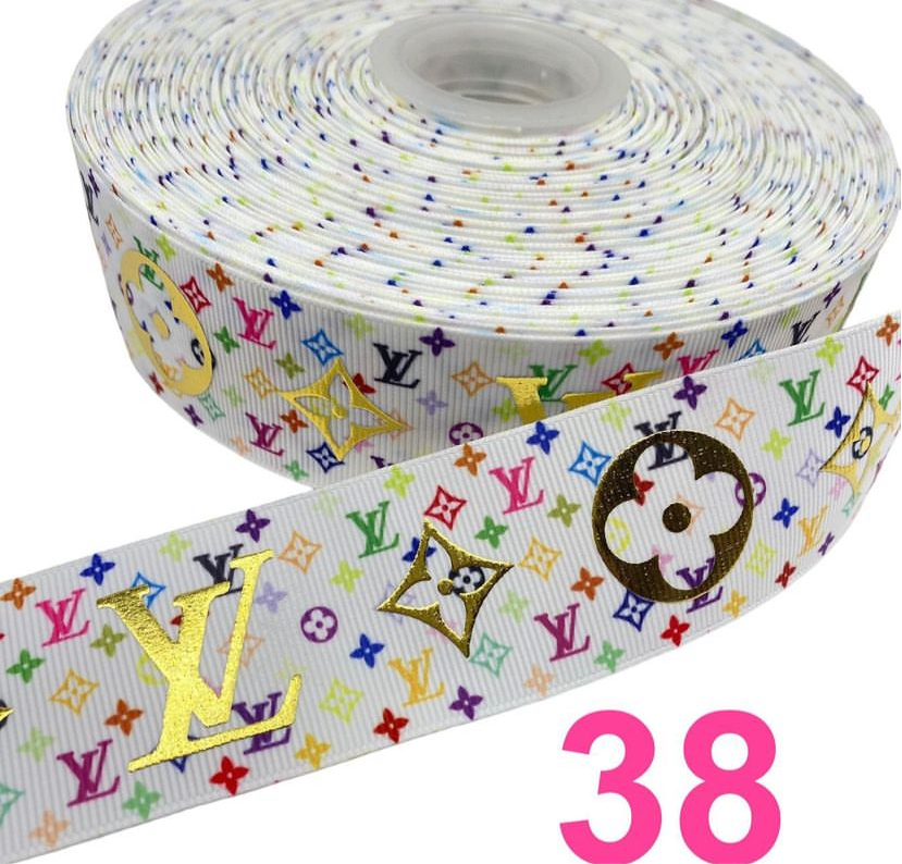 #38 Ribbon (1 yard) 38mm/ 1.5 inches Foil Ribbon
