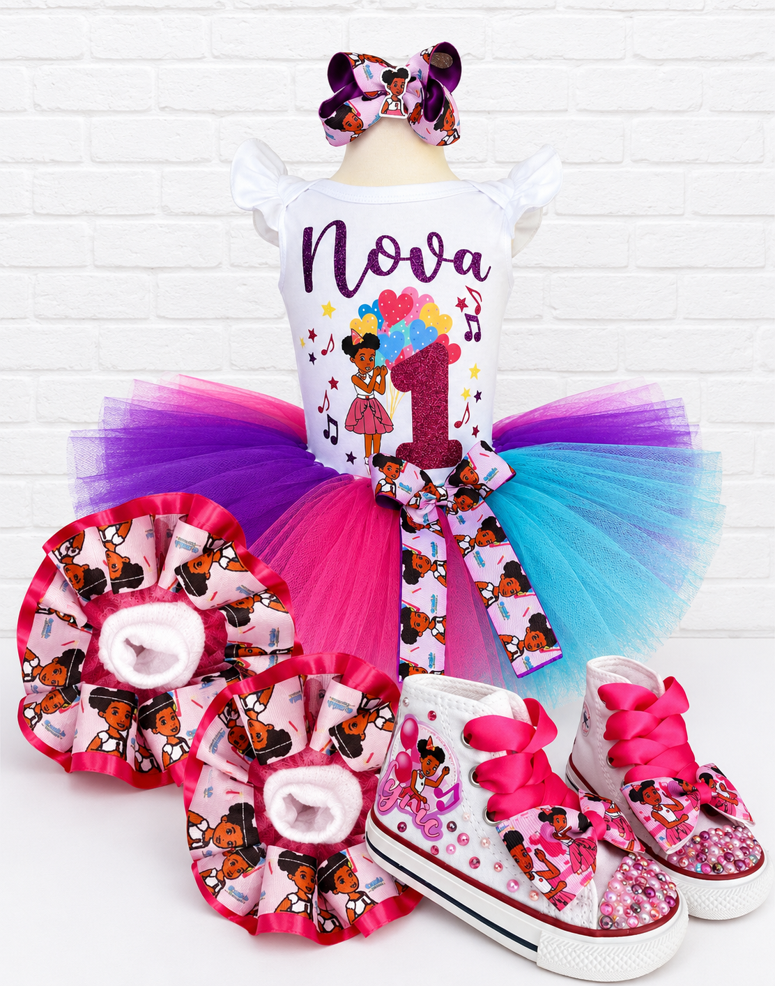 Gracie Corner Tutu Outfit | Gracie Corner Birthday tutu set