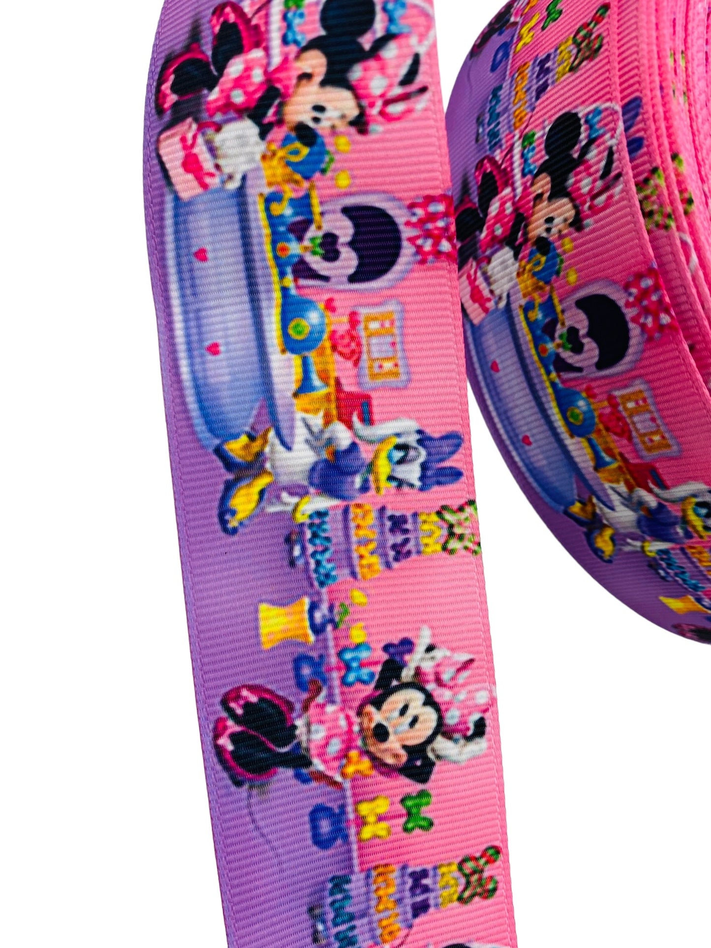 Minnie Mouse and Daisy Ribbon 38mm/ 1.5 Inch Ribbon (1 Yard) ๐ May New Arrival ๐