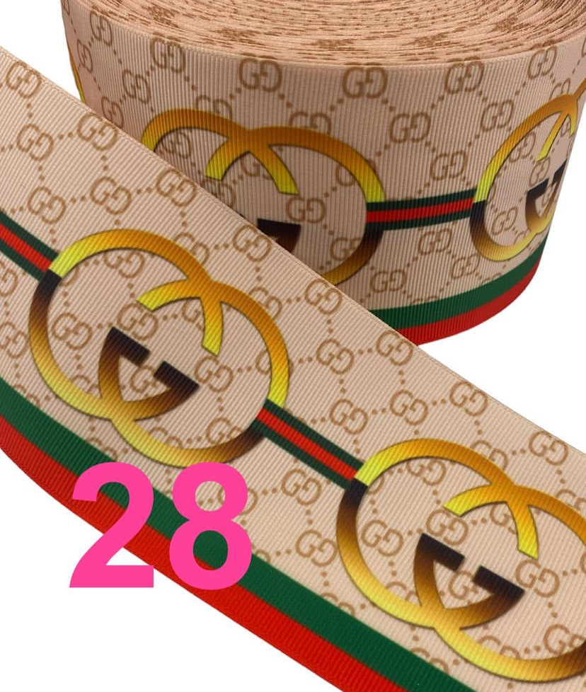 #28 Ribbon 1 yard, (75mm/3inch Ribbon)🔴