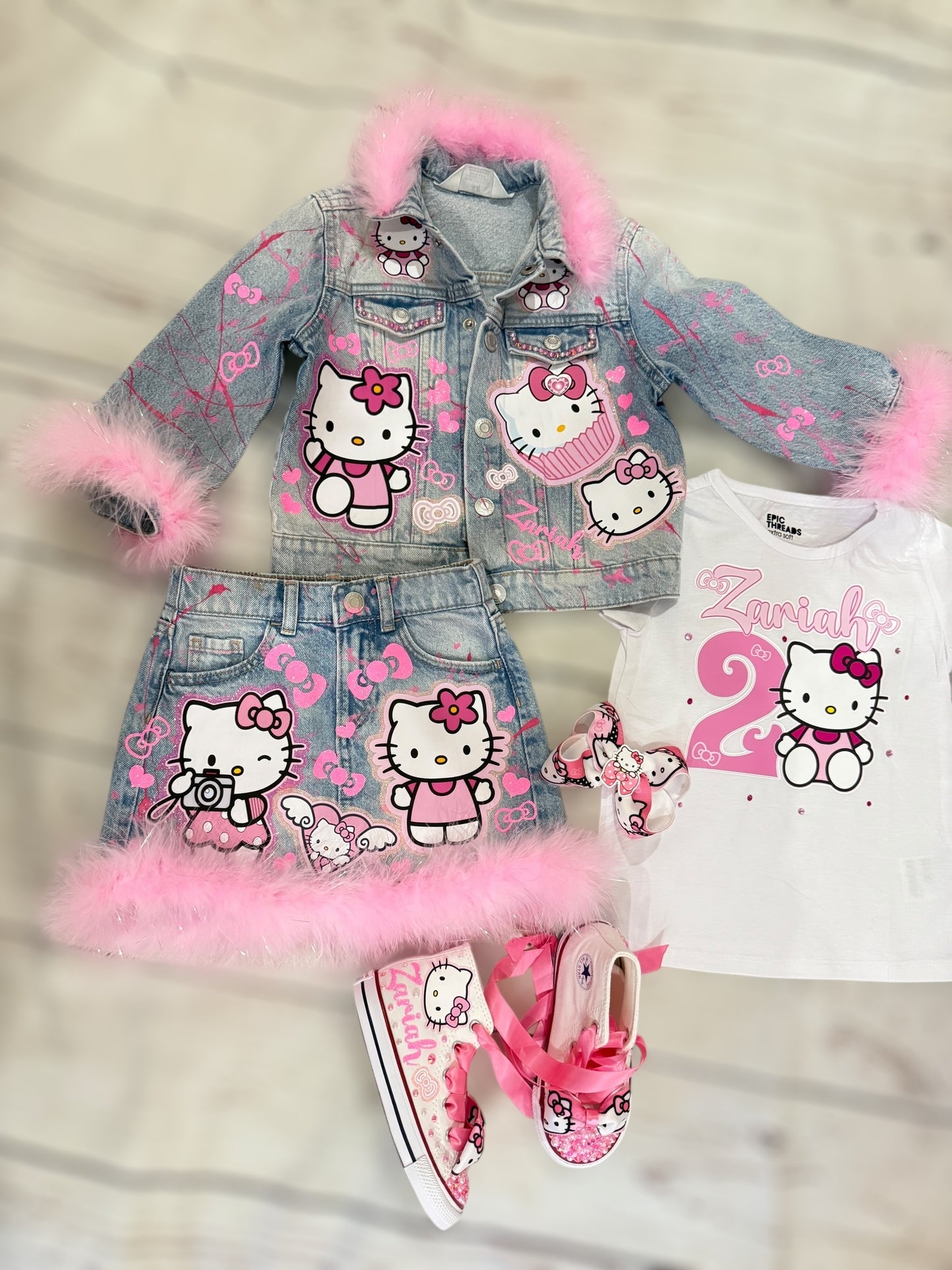 Hello Kitty Denim Set