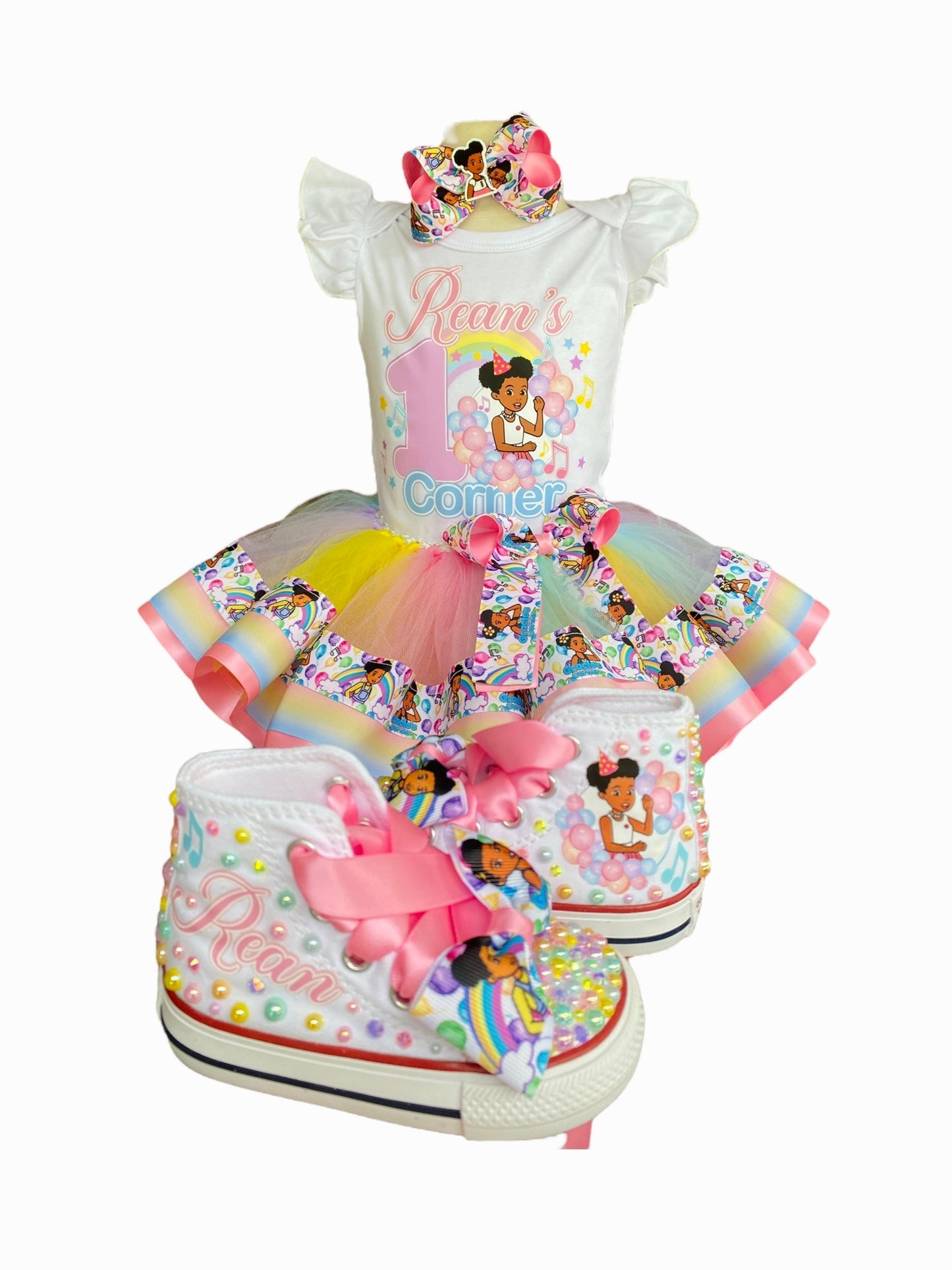 Gracie's Corner Tutu outfit, Gracie's Corner tutu set, Gracie's Corner Dress, Gracie's Corner Birthday outfit 13