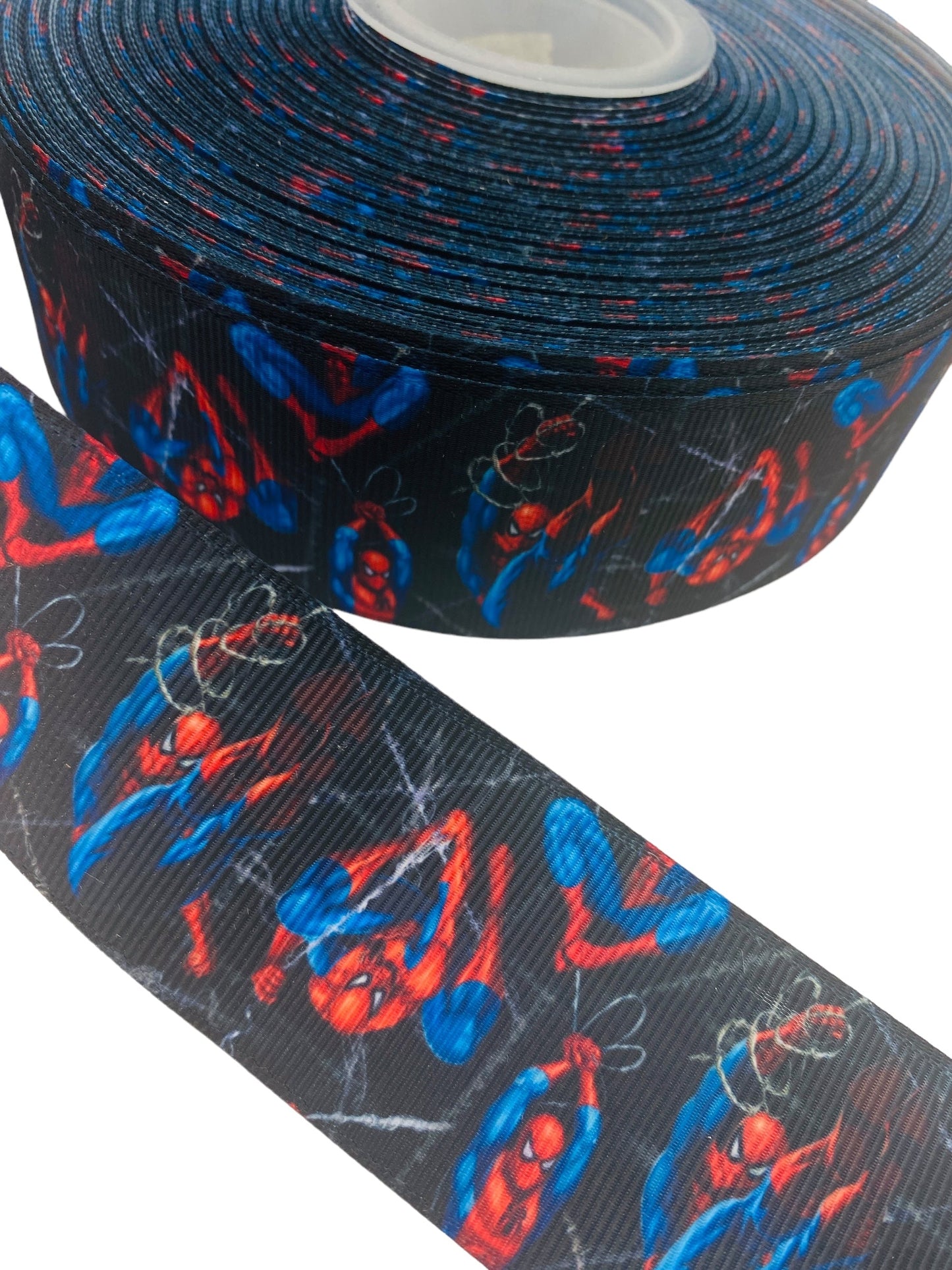 #C49 (Spider Man Ribbon 38mm/ 1.5 Inch Ribbon) 🟢