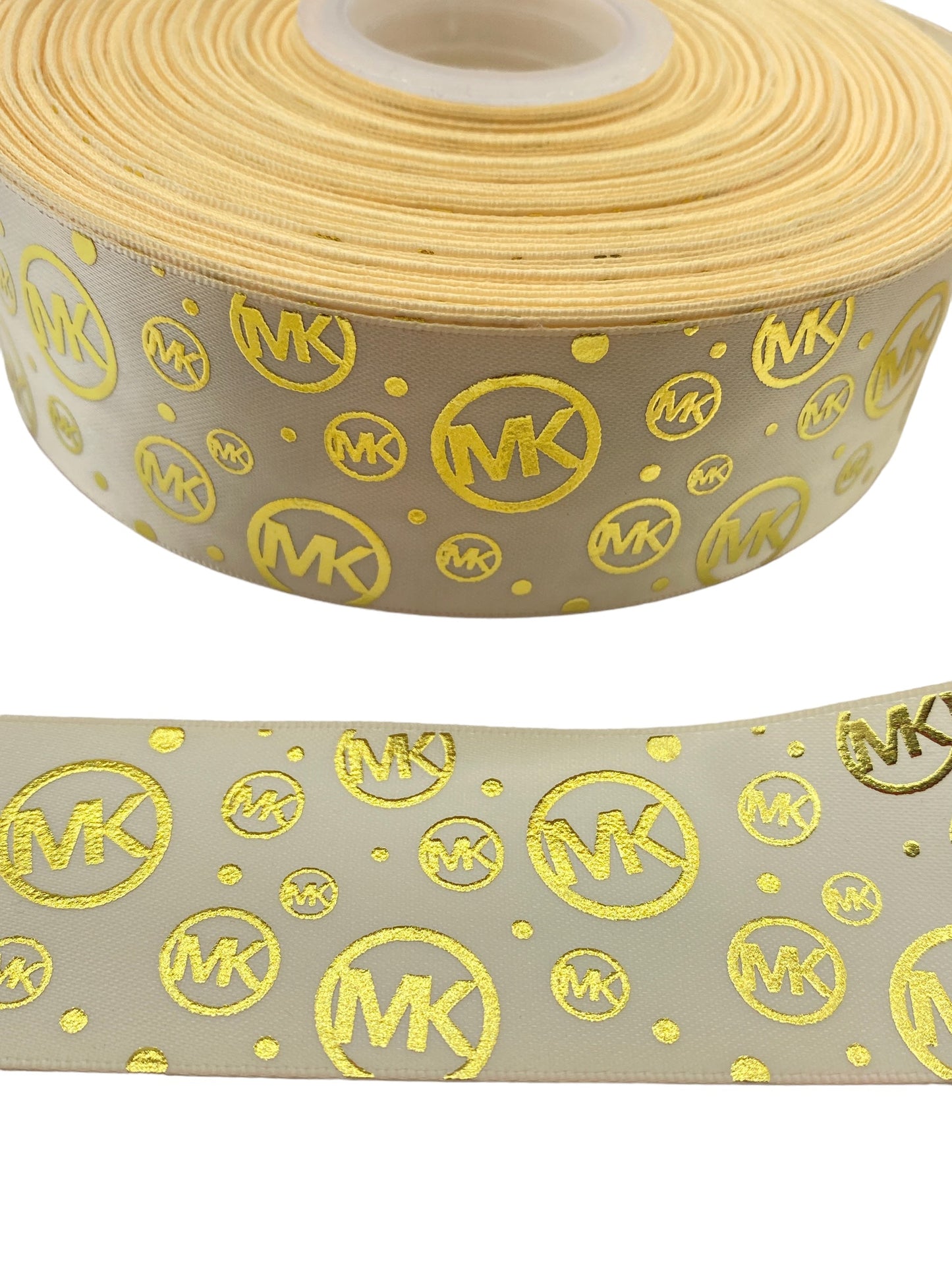 (Designer Satin Ribbon, (38mm/1.5 inches) Foil Ribbon