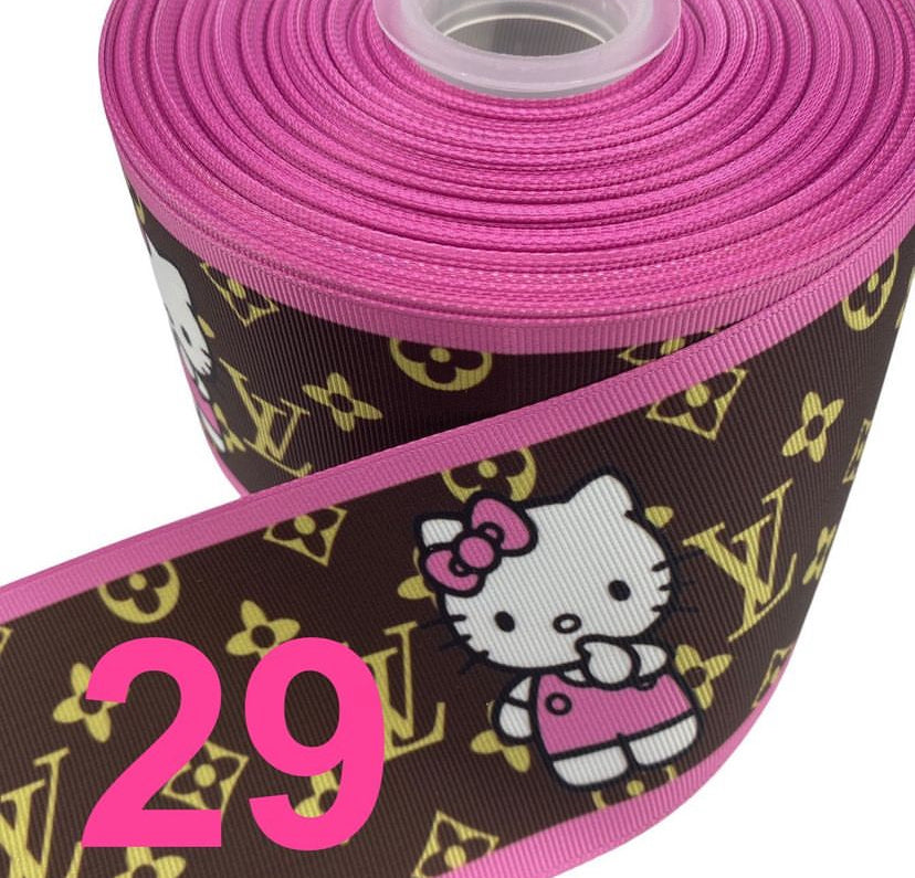 #29 Ribbon 1 yard, (75mm/3inch Ribbon)🔴