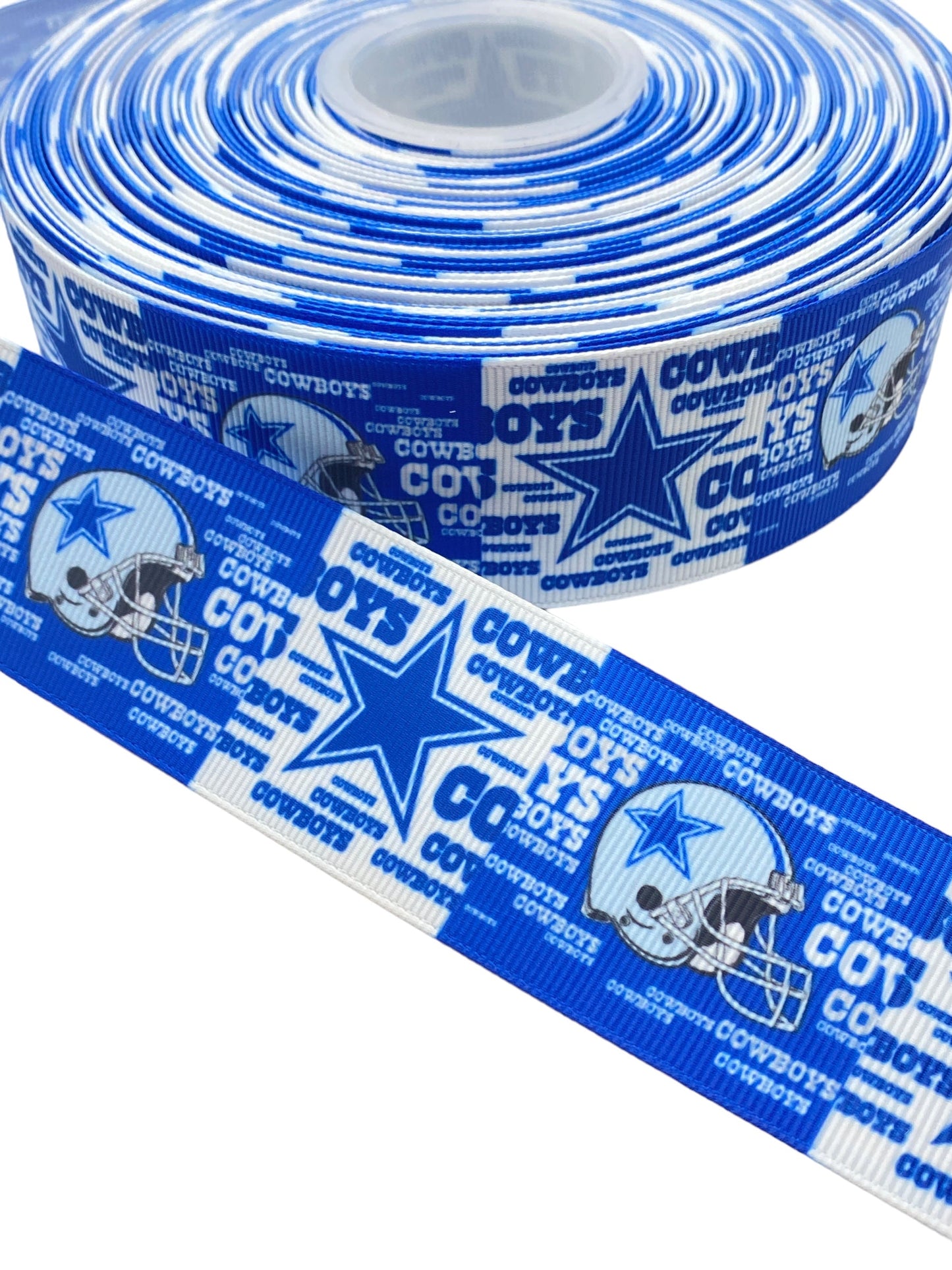 #C79 (38mm / 1.5 inch Ribbon, cow Boy Texas Ribbon (1 Yard) sports Ribbon🟢