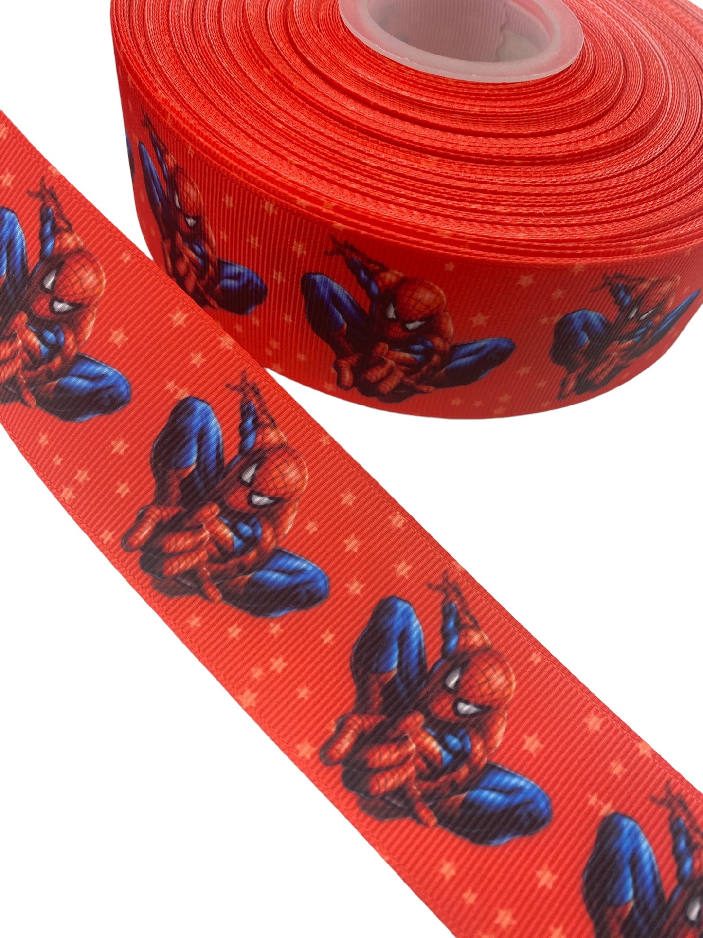 #C48 (Spider Man Ribbon 38mm/ 1.5 Inch Ribbon) 🟢