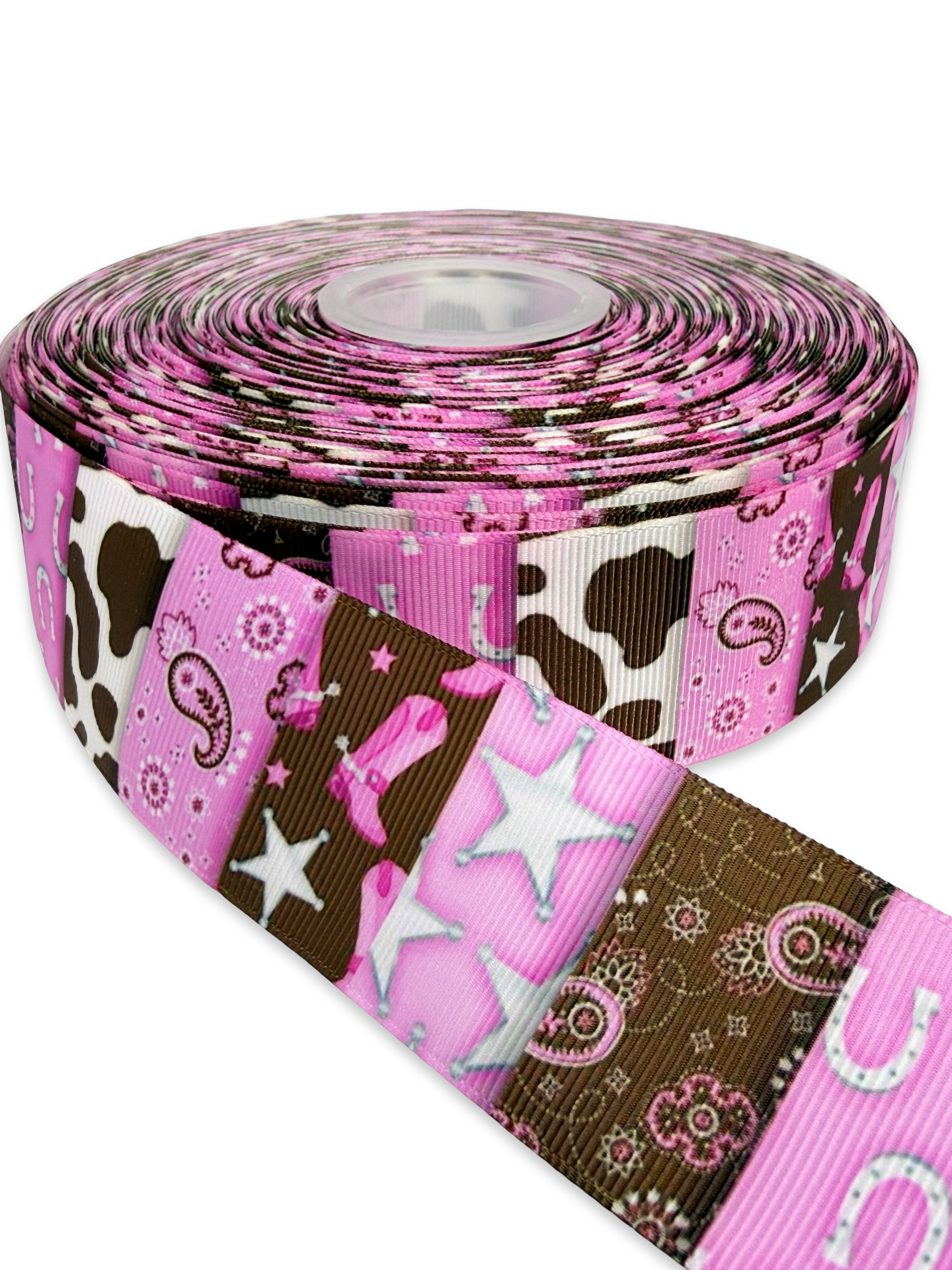 Cow Girl Ribbon, 🟢 1.5 inch Ribbon
