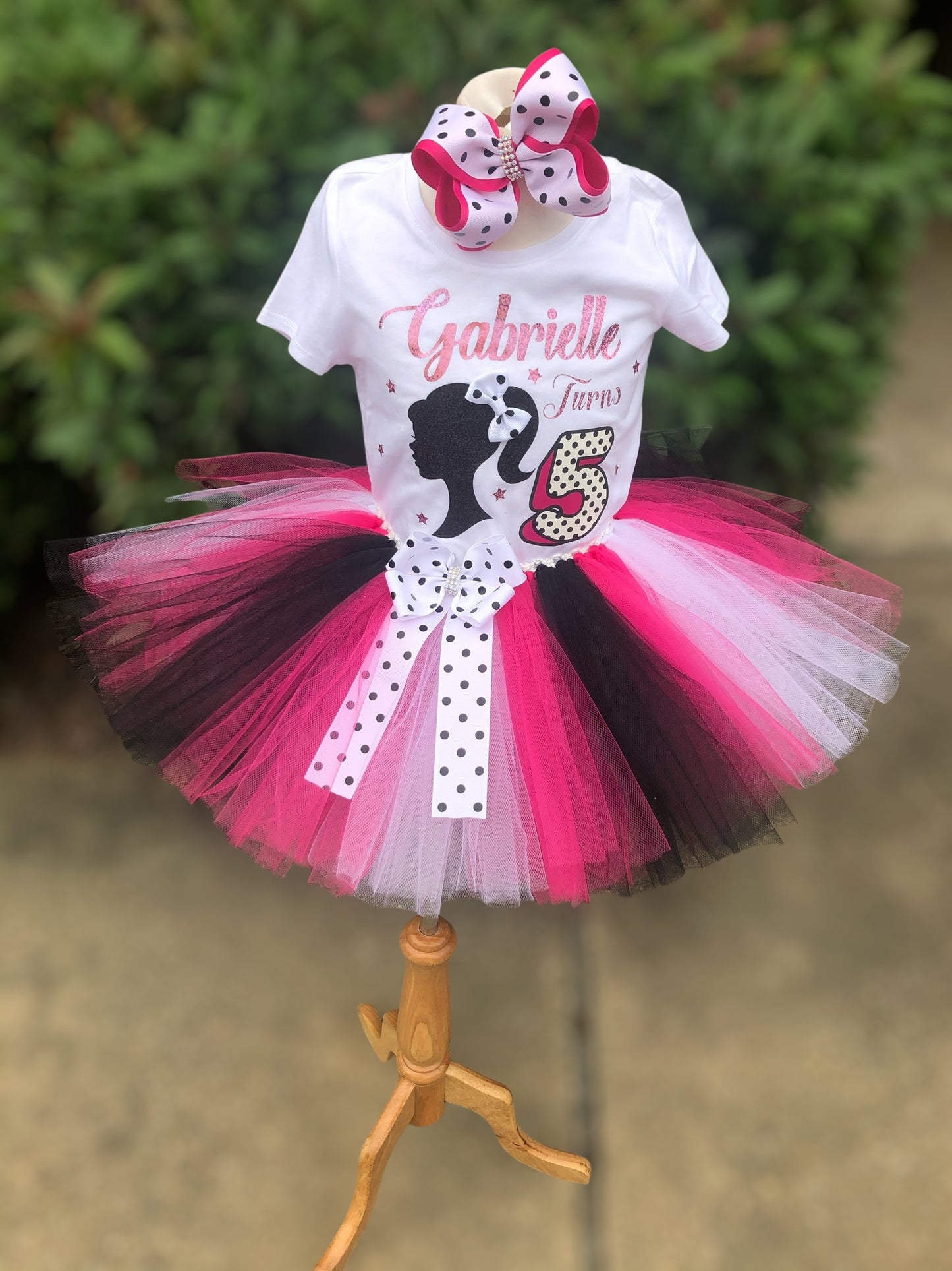 Barbie Tutu Outfit Barbie tutu set Barbie Birthday outfit