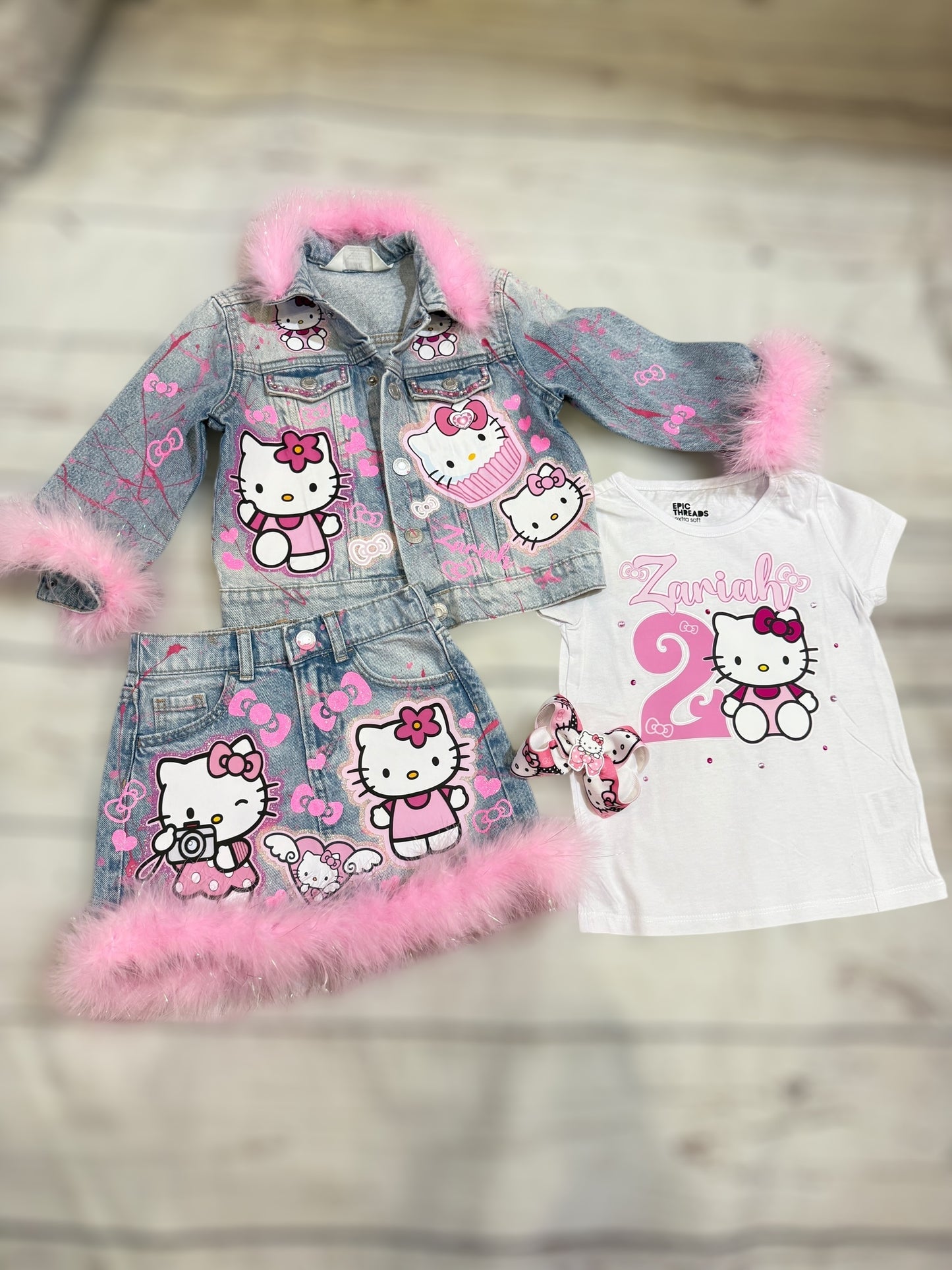 Hello Kitty Denim Set