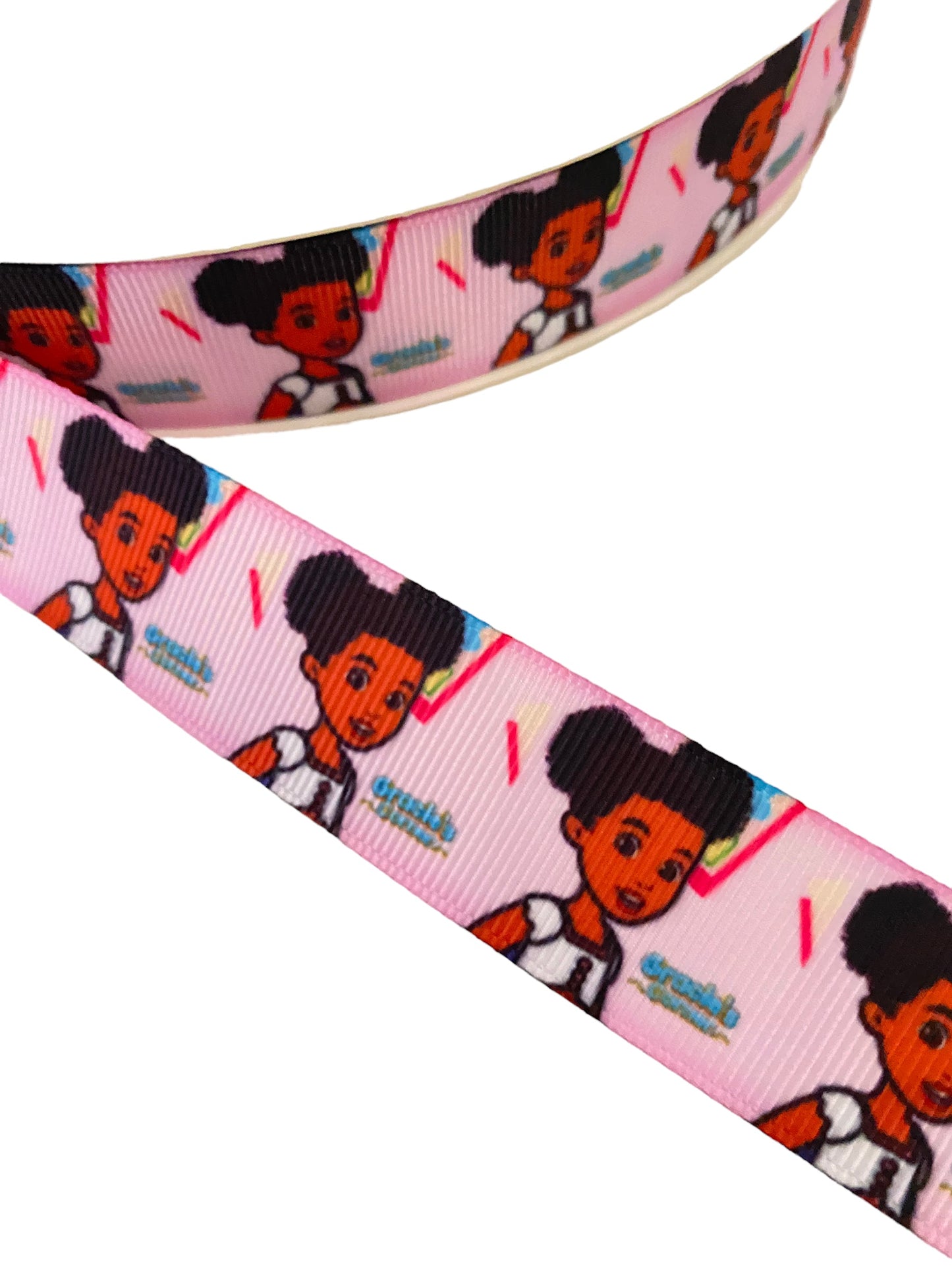 #124 (Gracie Corner Ribbon. 1 yard, (25mm/ 1 inch Ribbon)🟡