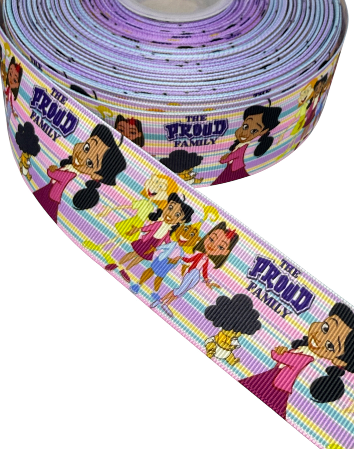 #C165 (Proud Family Ribbon (38mm /1.5 inches) 1 yard 🟢
