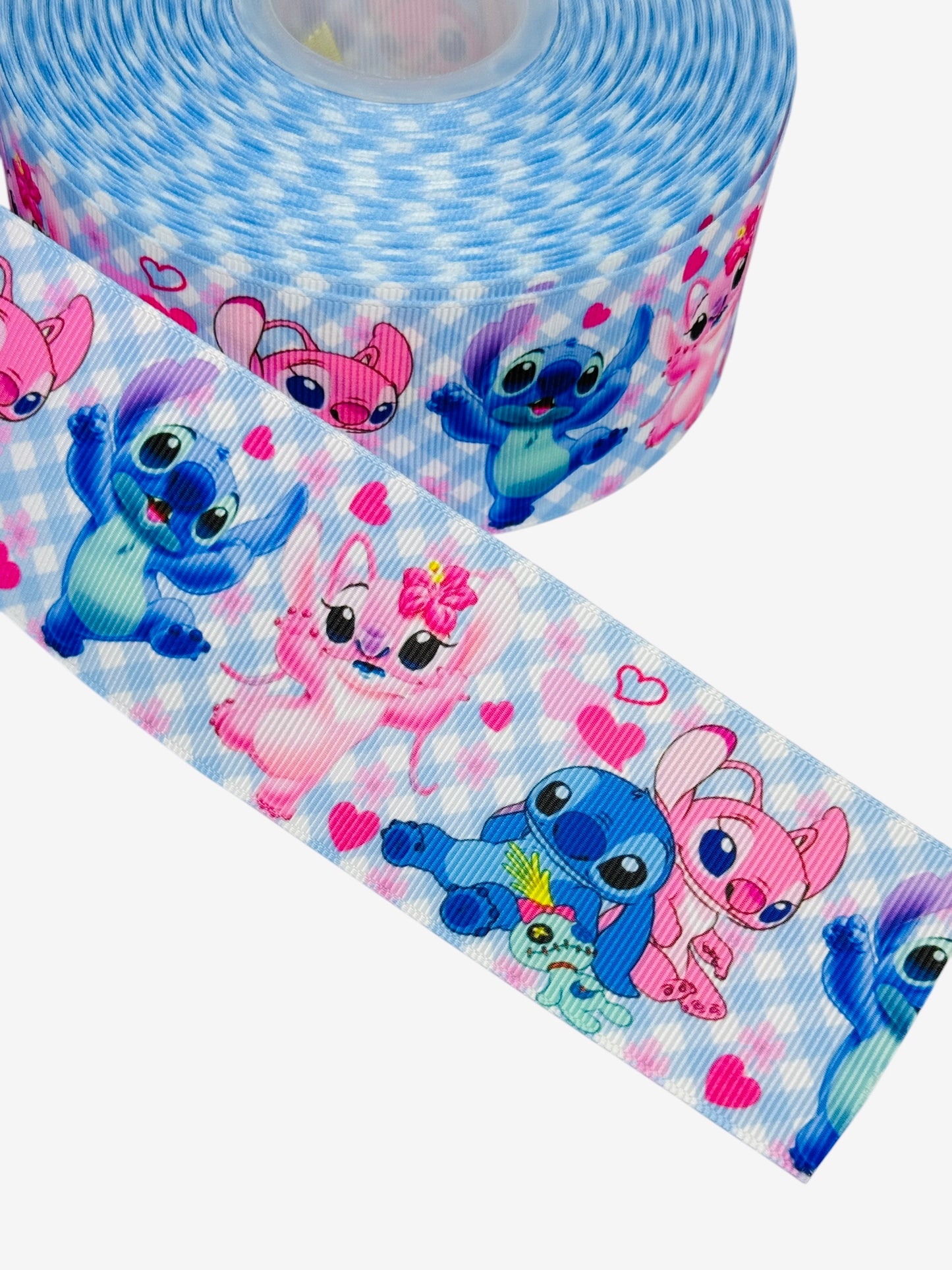 Stitch and Angle Ribbon (2 inch / 50mm) 🟣
