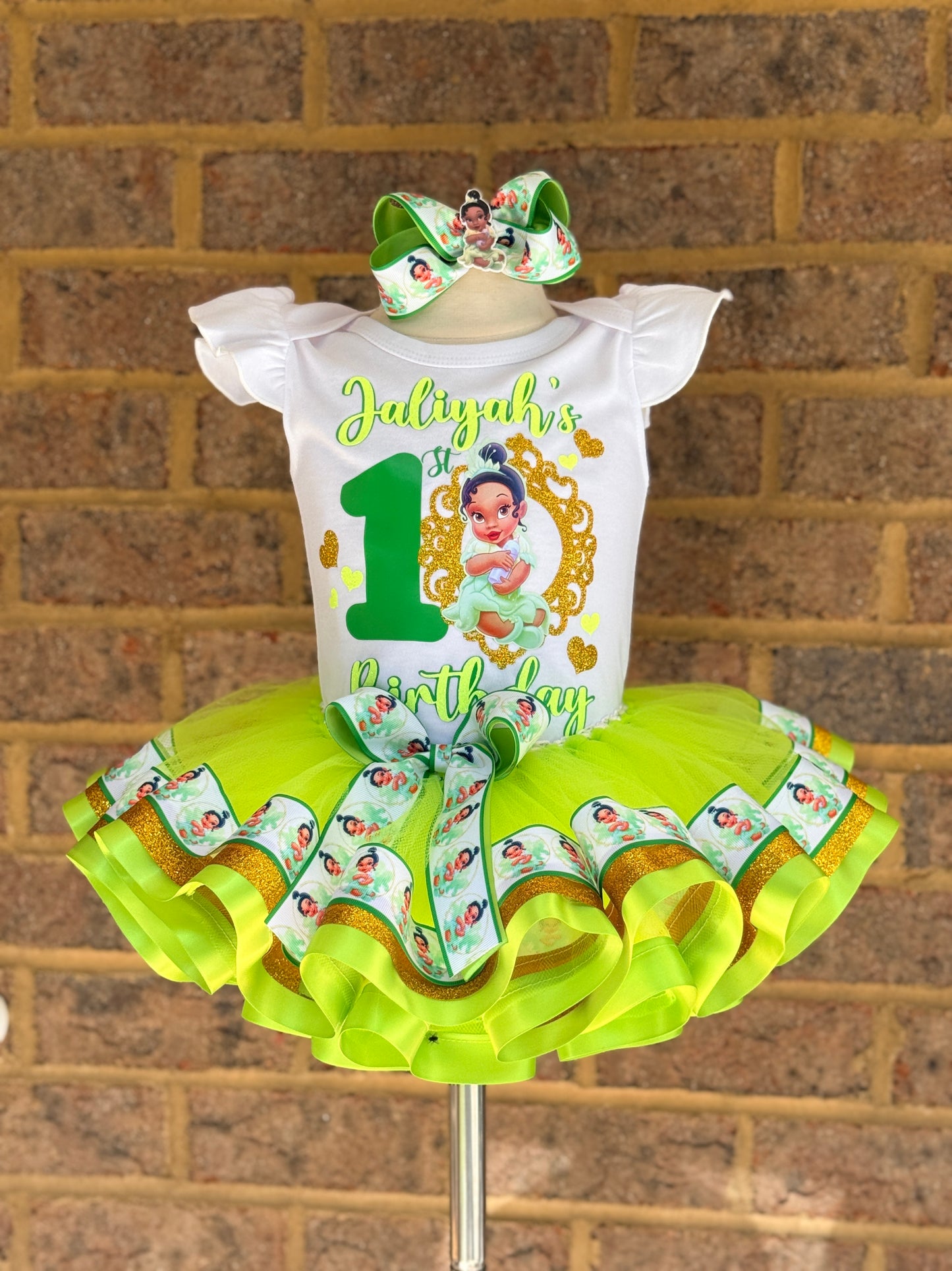 Princess Tiana Tutu outfit