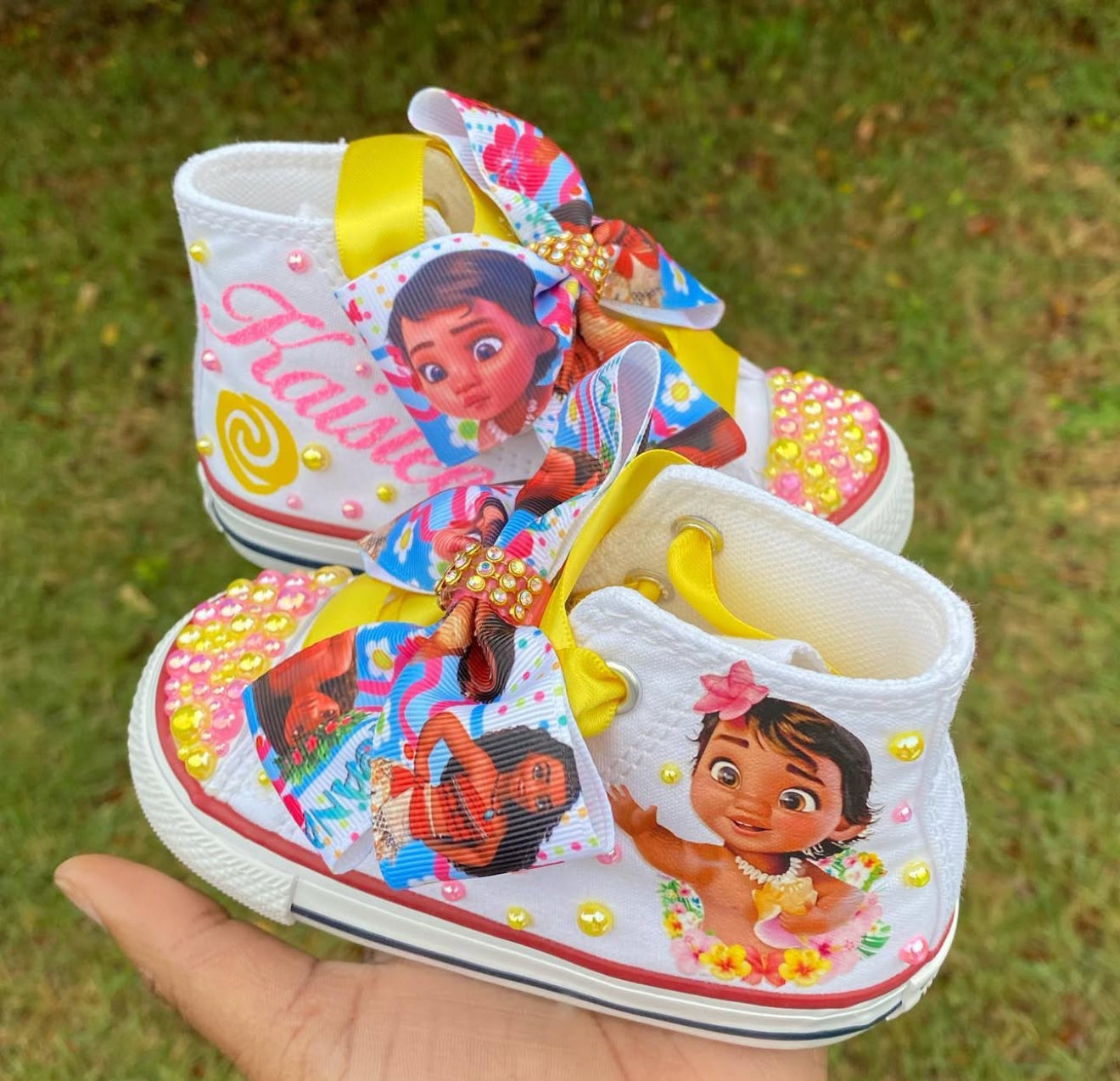 Moana Bling Converse Sneakers