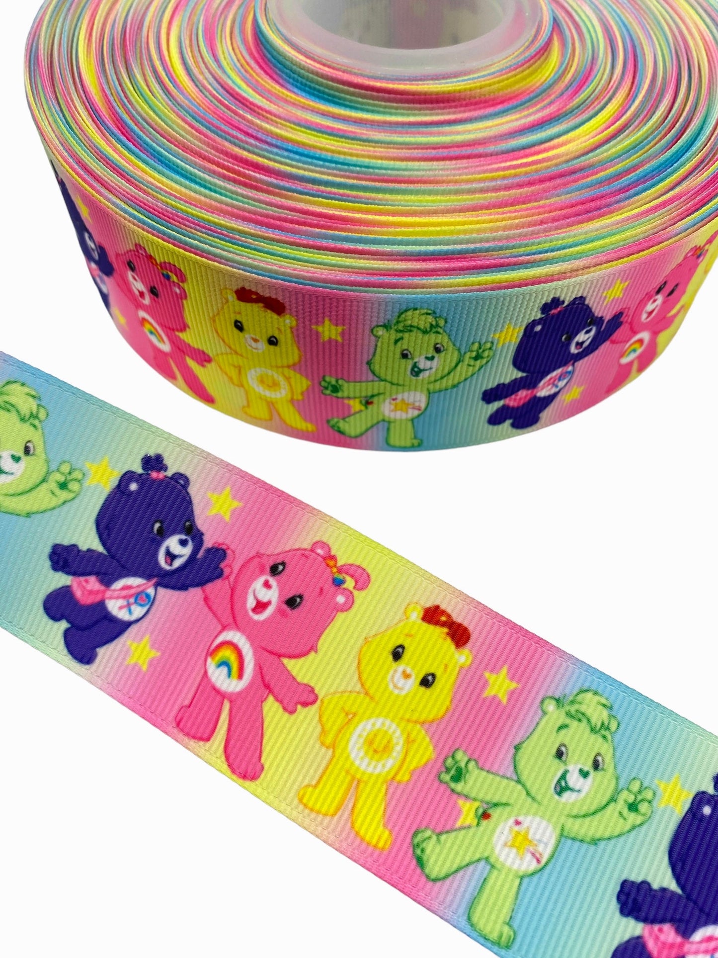 #C6 (38mm / 1.5 inch Ribbon, CareBear Ribbon (1 Yard) 🟢