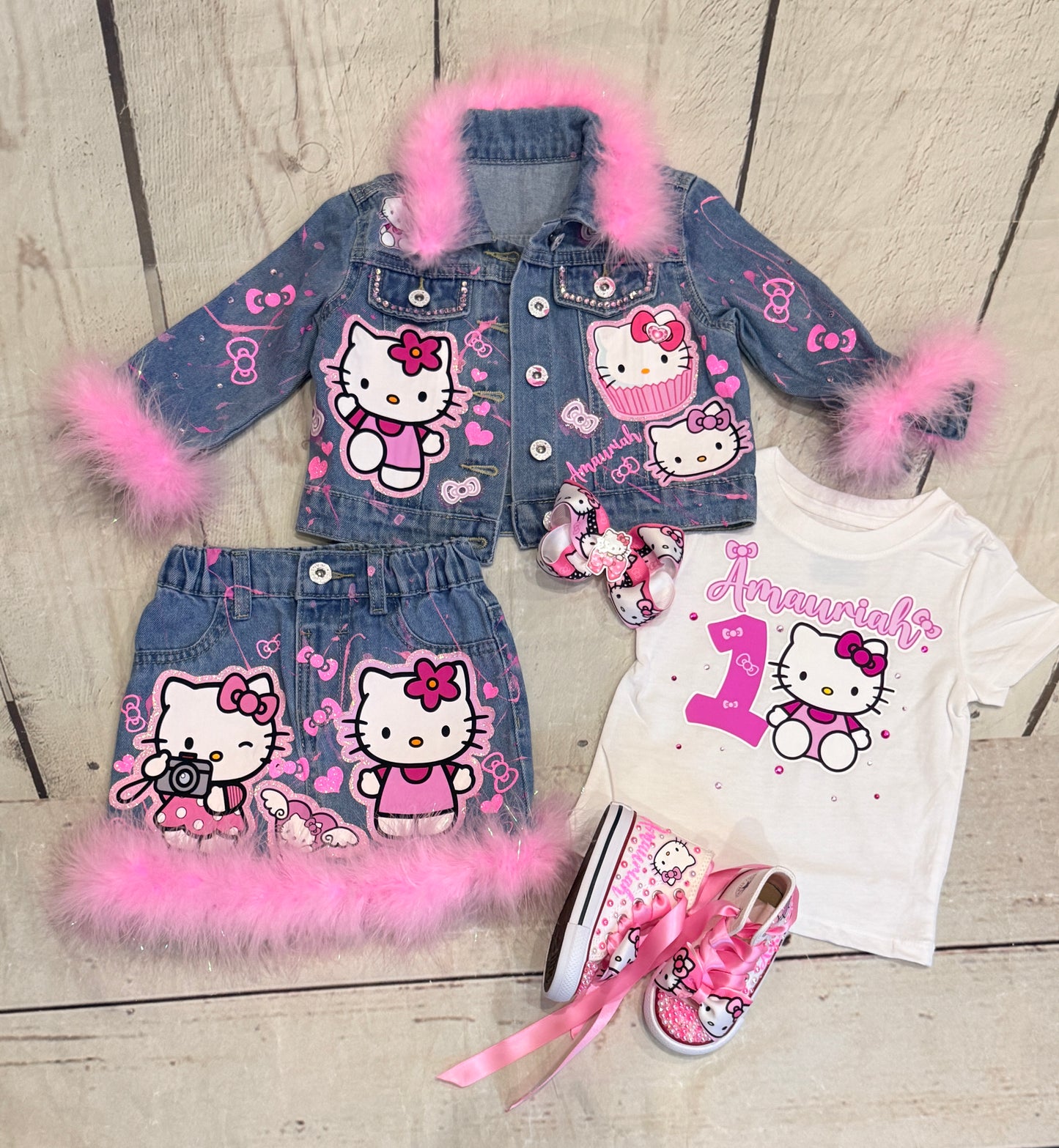Hello Kitty Denim Set