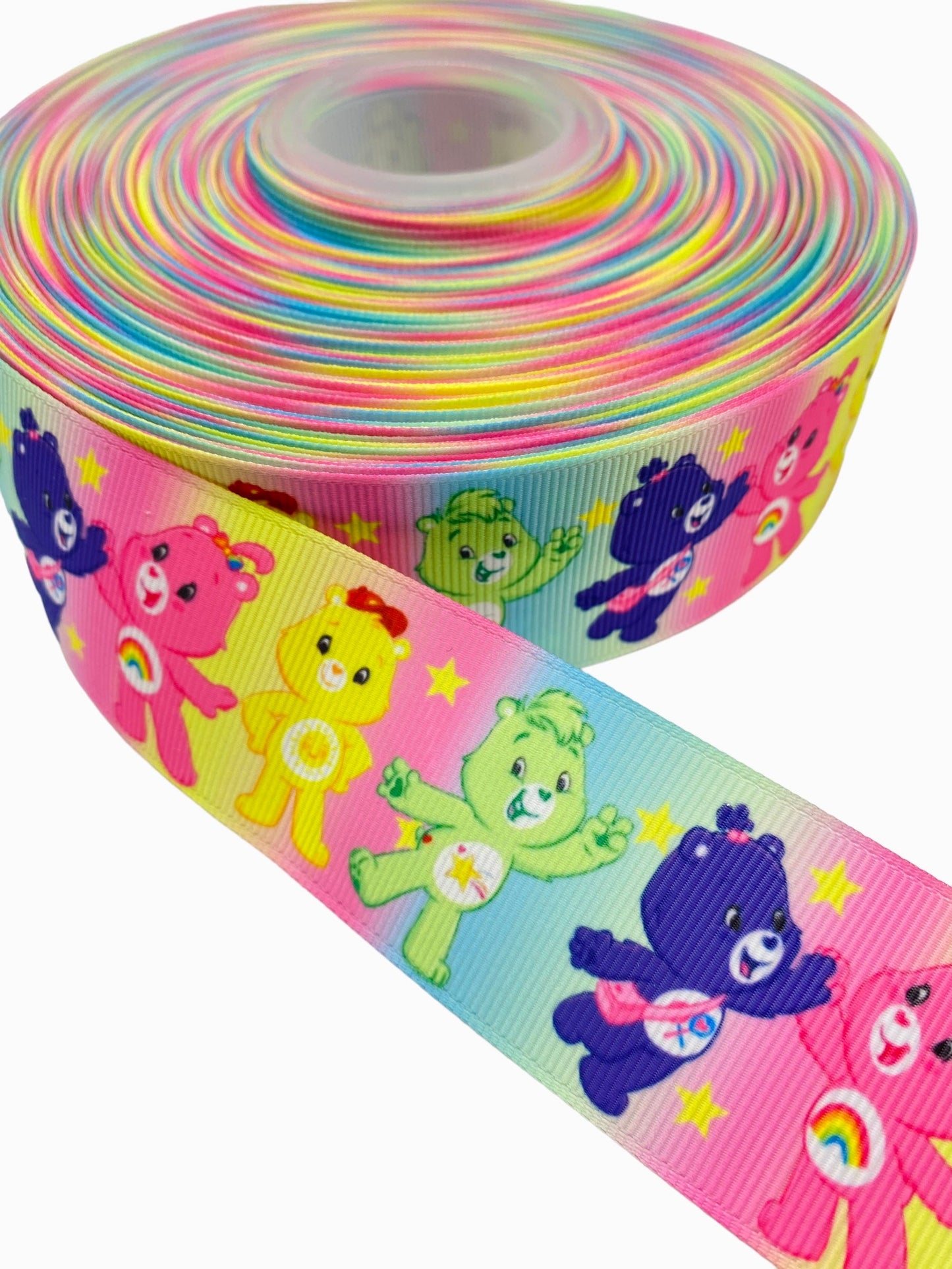 #C6 (38mm / 1.5 inch Ribbon, CareBear Ribbon (1 Yard) 🟢