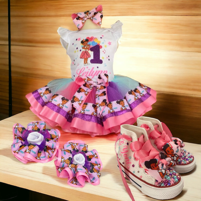 Gracie's Corner Tutu outfit, Gracie's Corner tutu set, Gracie's Corner Dress, Gracie's Corner Birthday outfit 12