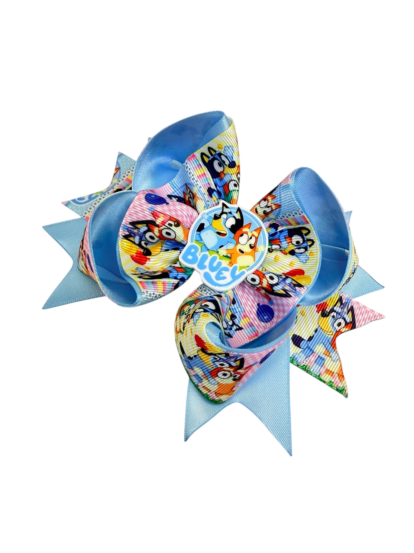 Bluey Hair Accessories, Blue clip, Bluey Headband
