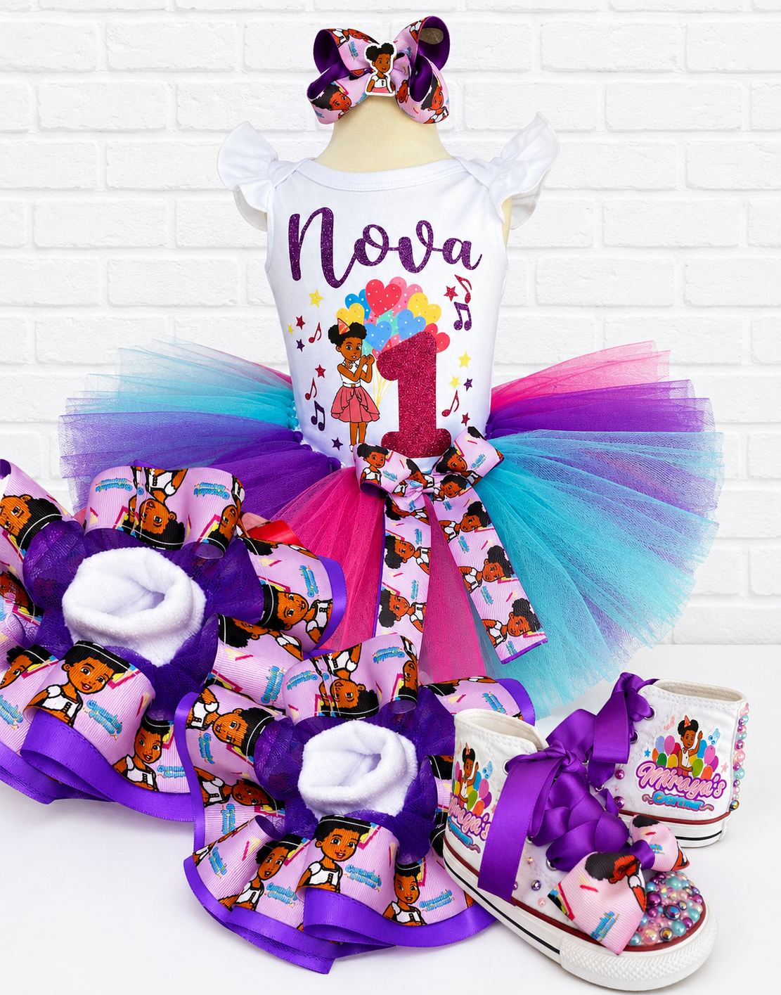 Gracie Corner Tutu Outfit | Gracie Corner Birthday tutu set