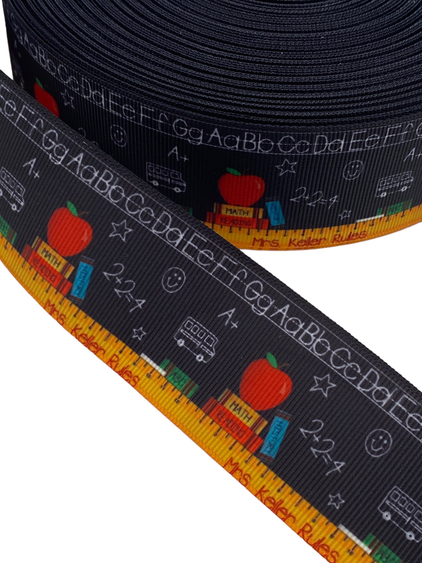 School Ribbon (38mm/ 1.5 inches)🟢