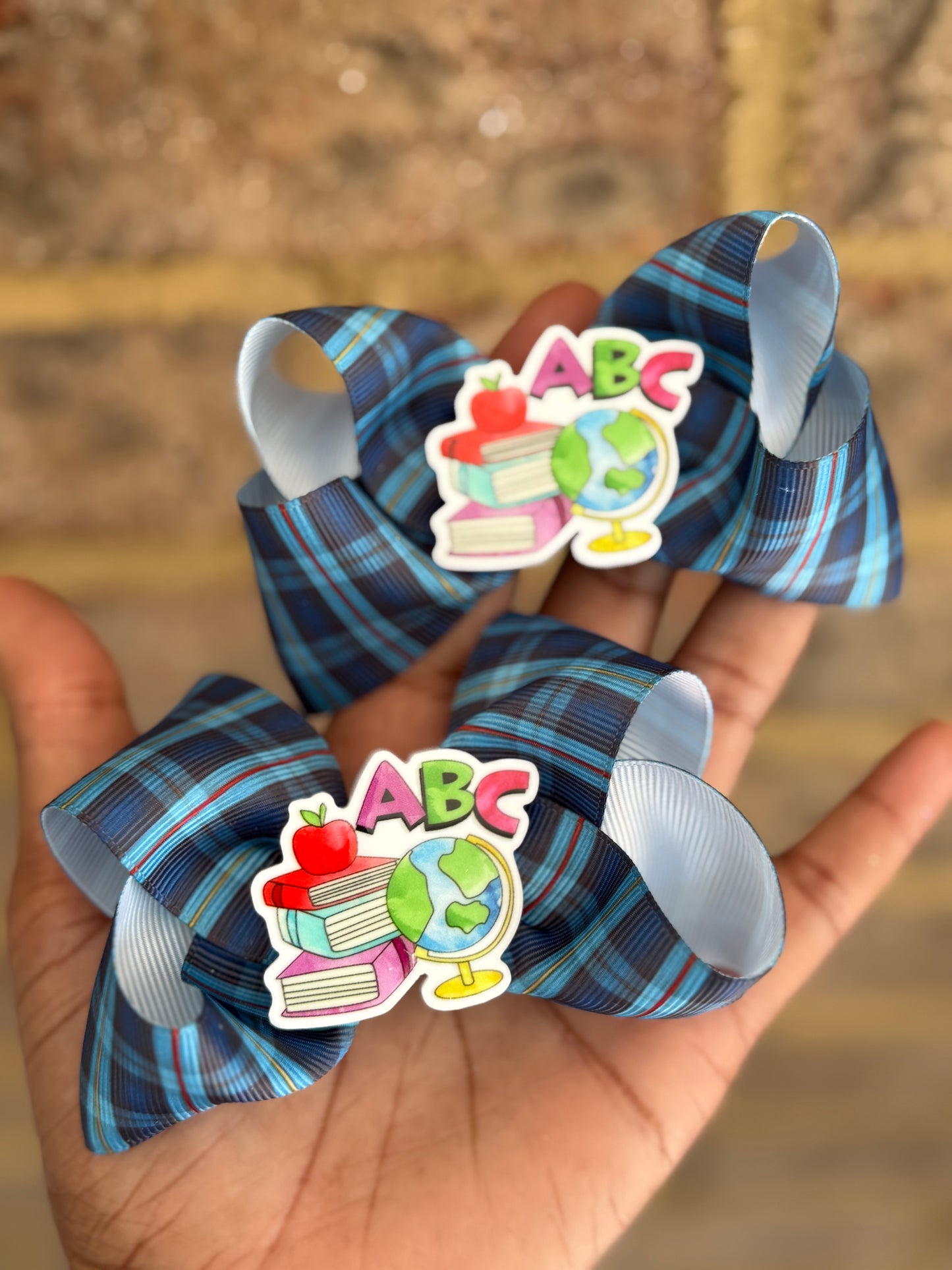 School Hair Clips-Hair clips-Back To School Hair Clips