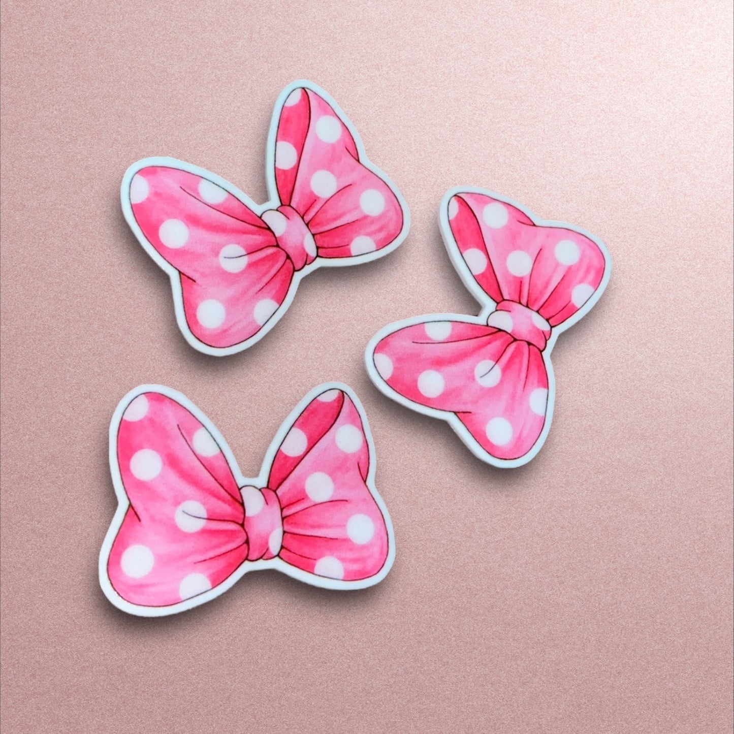 Minnie Bow Resin Planar (Price is for 1)