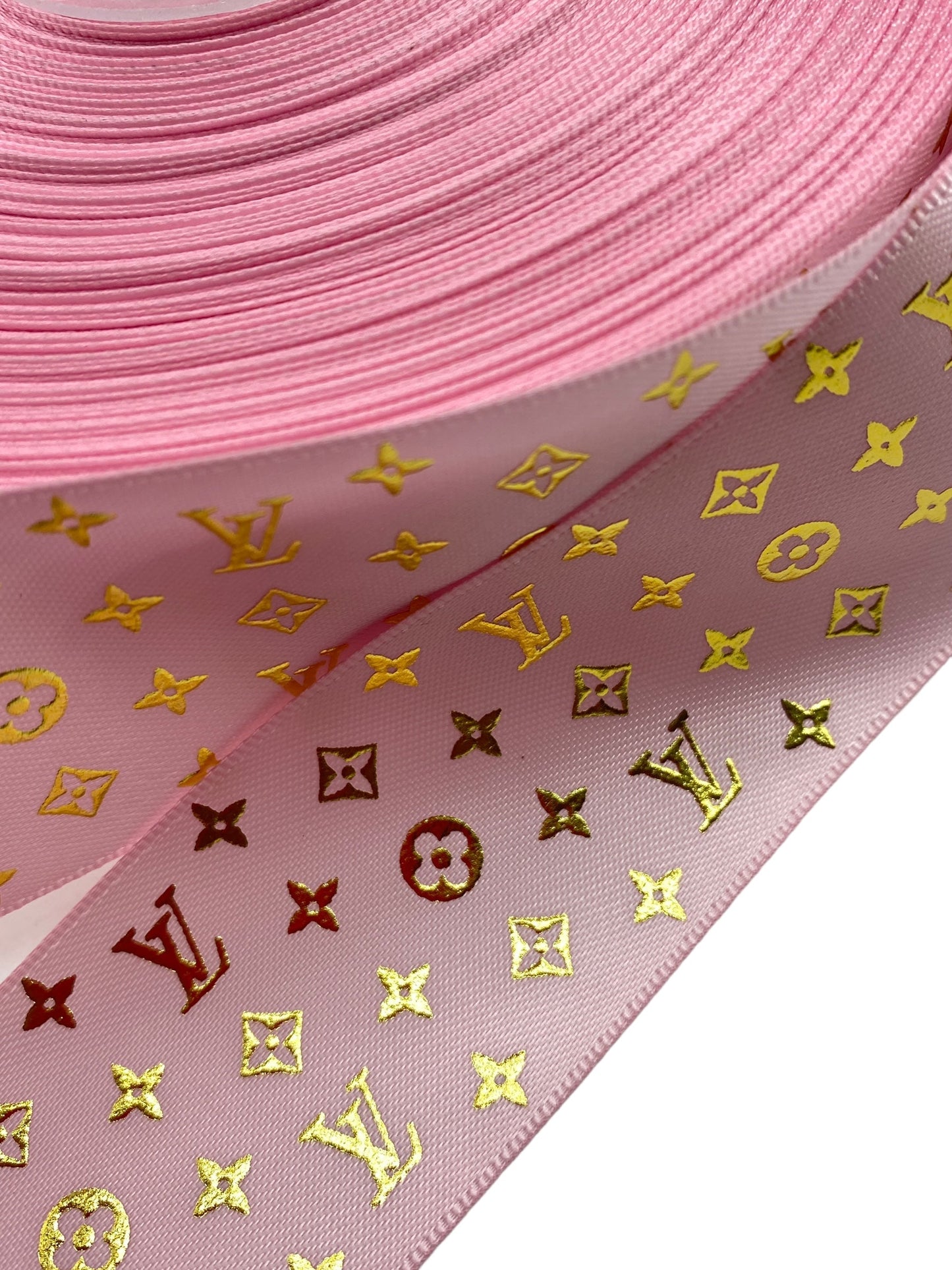 #140 (Designer Satin Ribbon, 38mm/1.5 inches) Foil ribbon